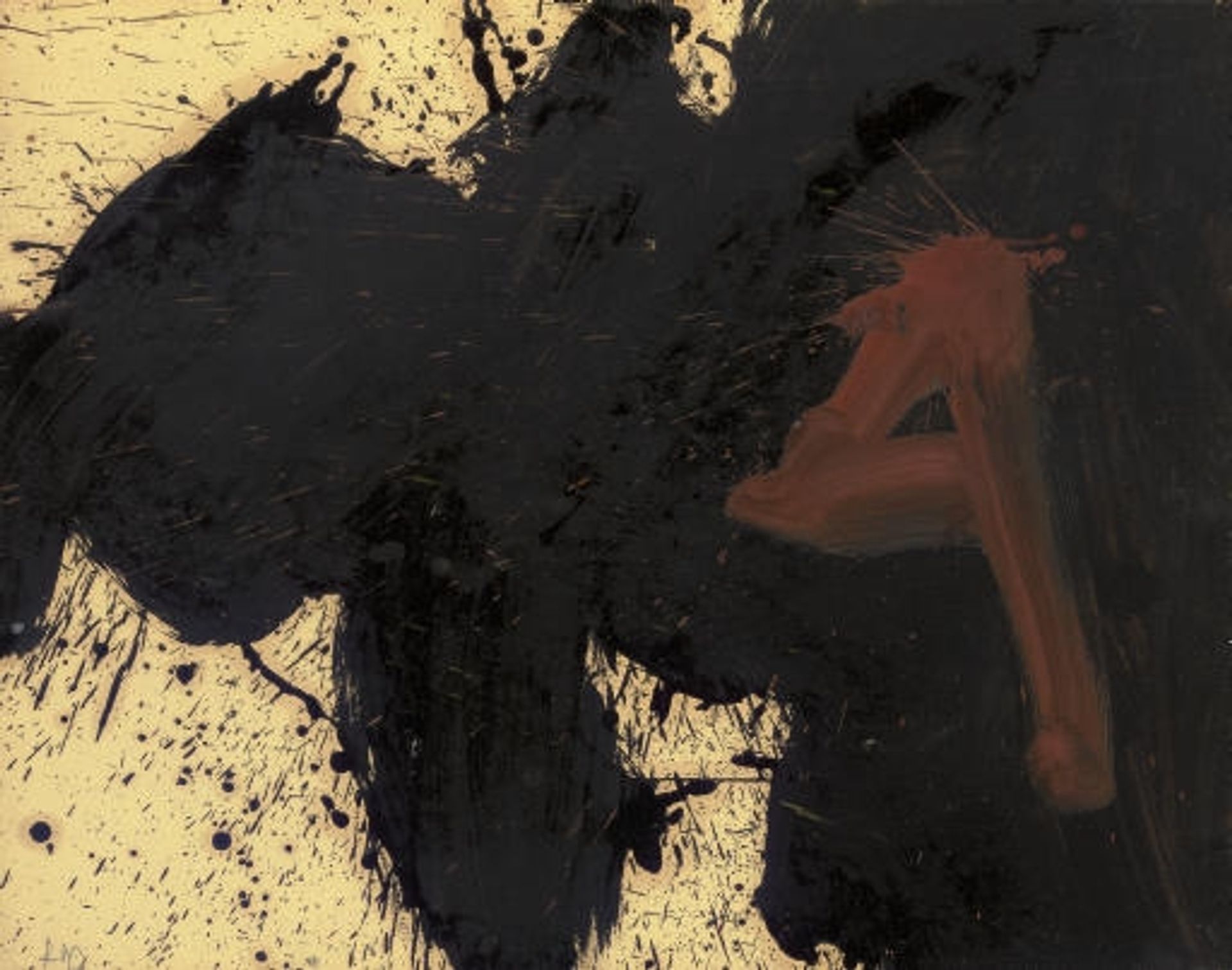 The Figure 4 on an Elegy by Robert Motherwell