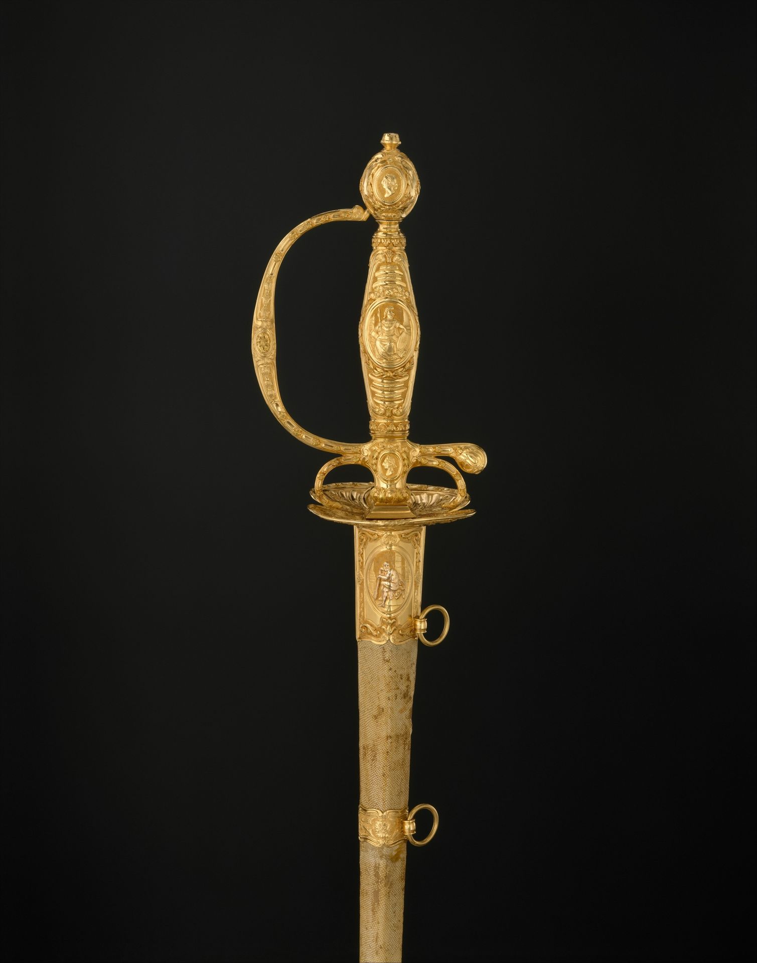 Smallsword with Scabbard by Master GG