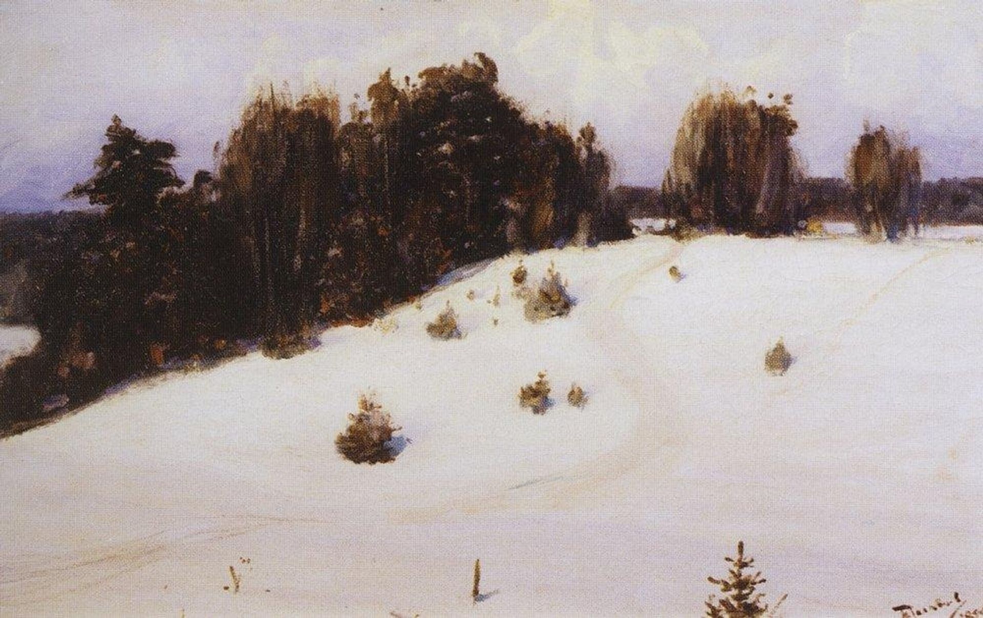 Winter by Vasily Polenov