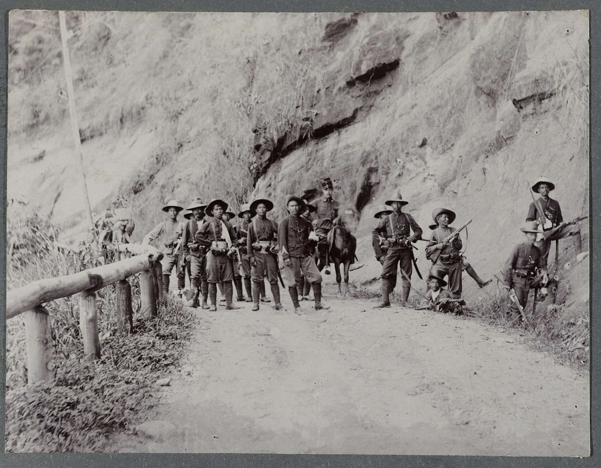 Soldiers on the Gayo Road by Anonymous