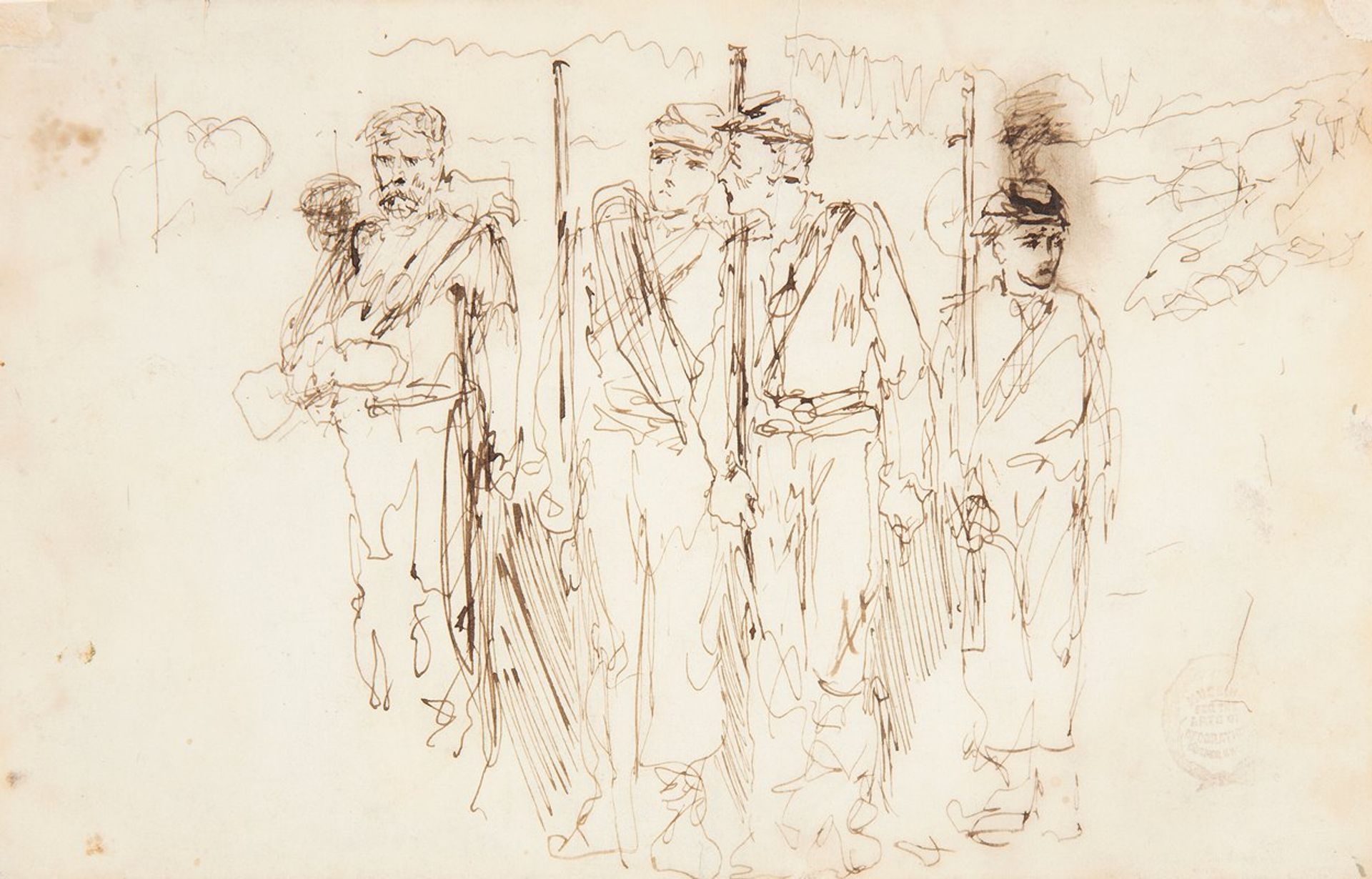 The Walking Wounded by Winslow Homer