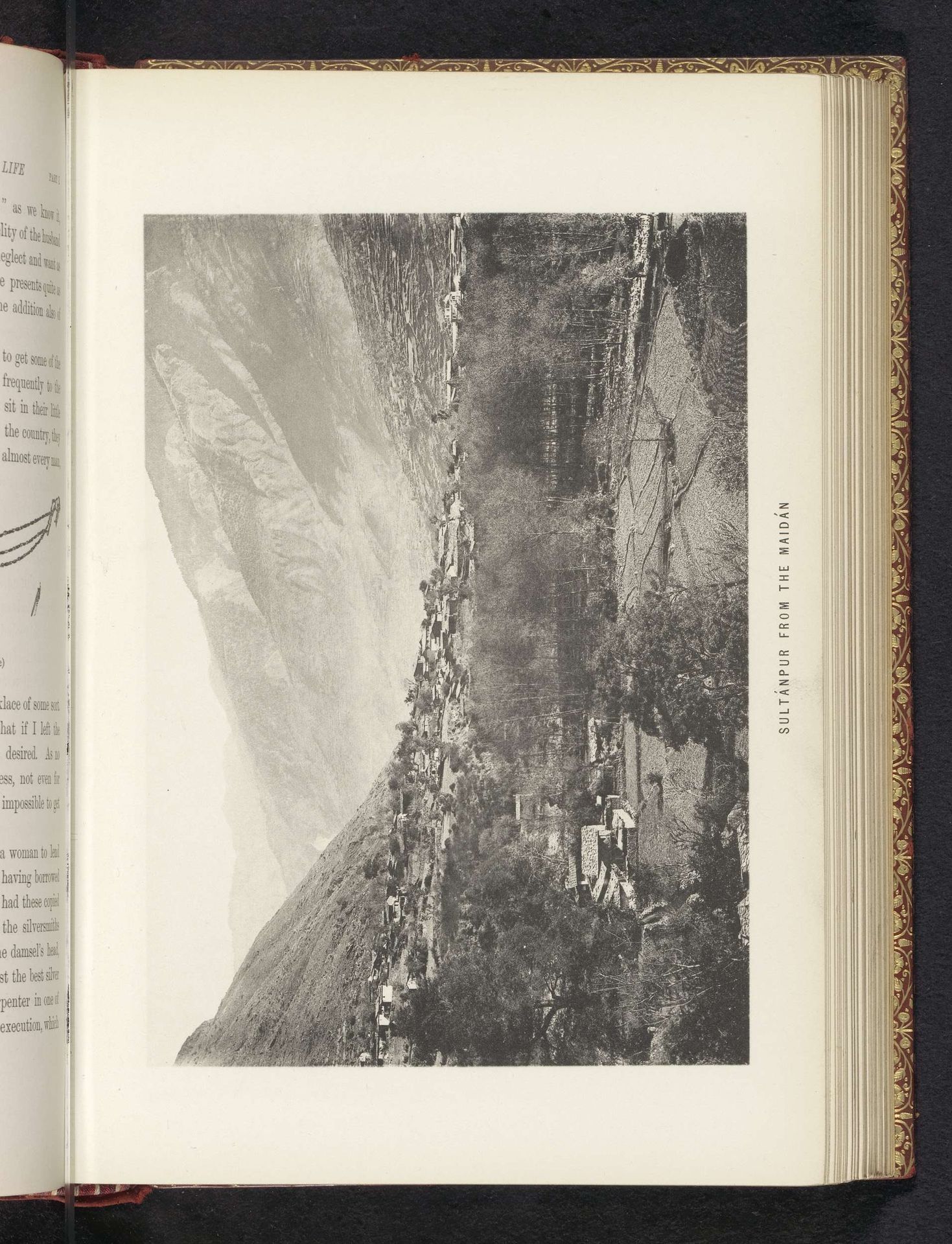 Sultánpur from the Maidán by Frederick Saint John Gore