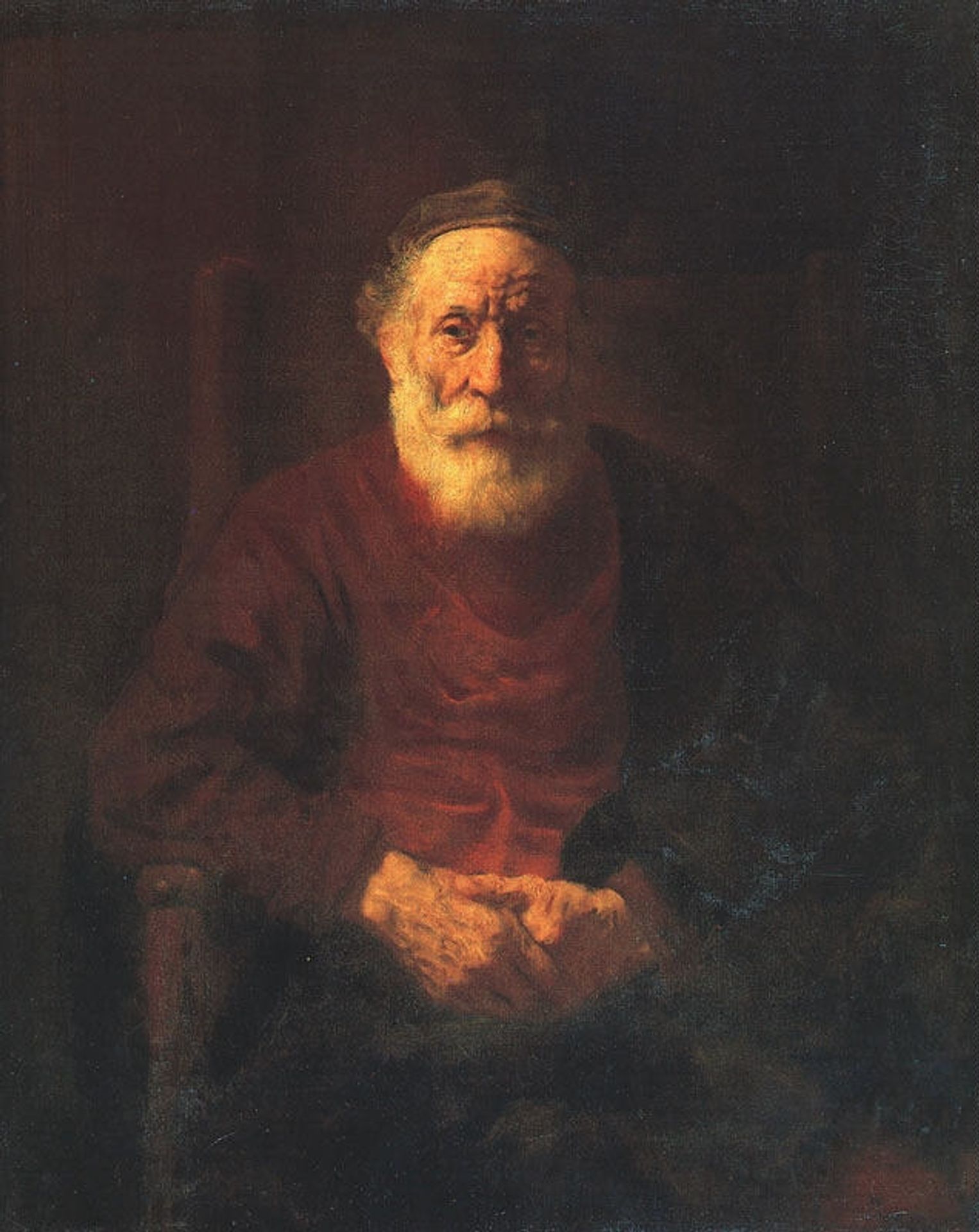 Portrait of an Old Man in Red by Rembrandt van Rijn