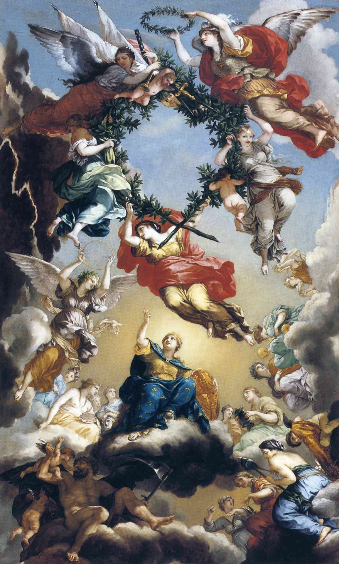The Glorification of the government of Burgundy by Pierre-Paul Prud'hon