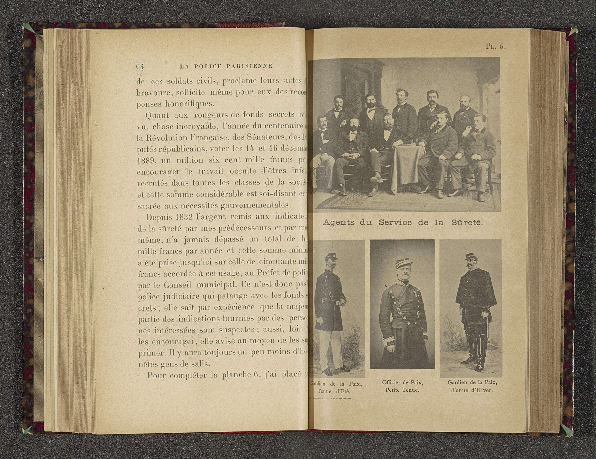 Agenten van de veiligheidsdienst van Parijs by Anonymous