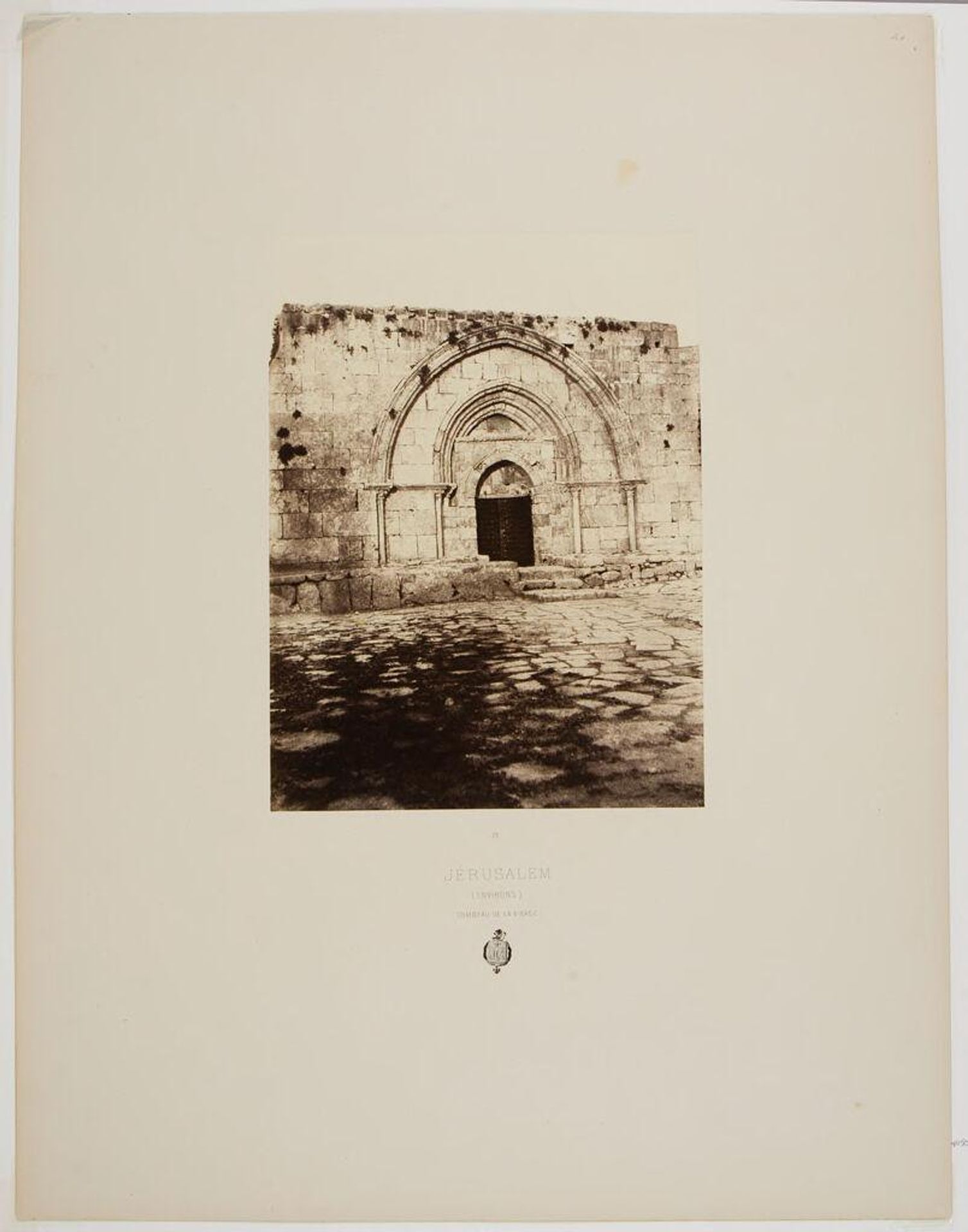 Tomb of the Virgin, Jerusalem by Louis de Clercq