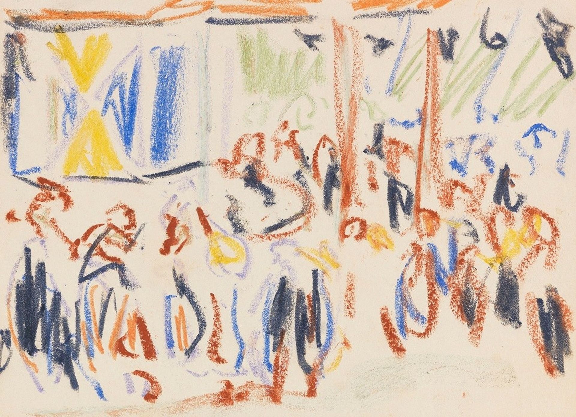 Das Park-Konzert by Ernst Ludwig Kirchner