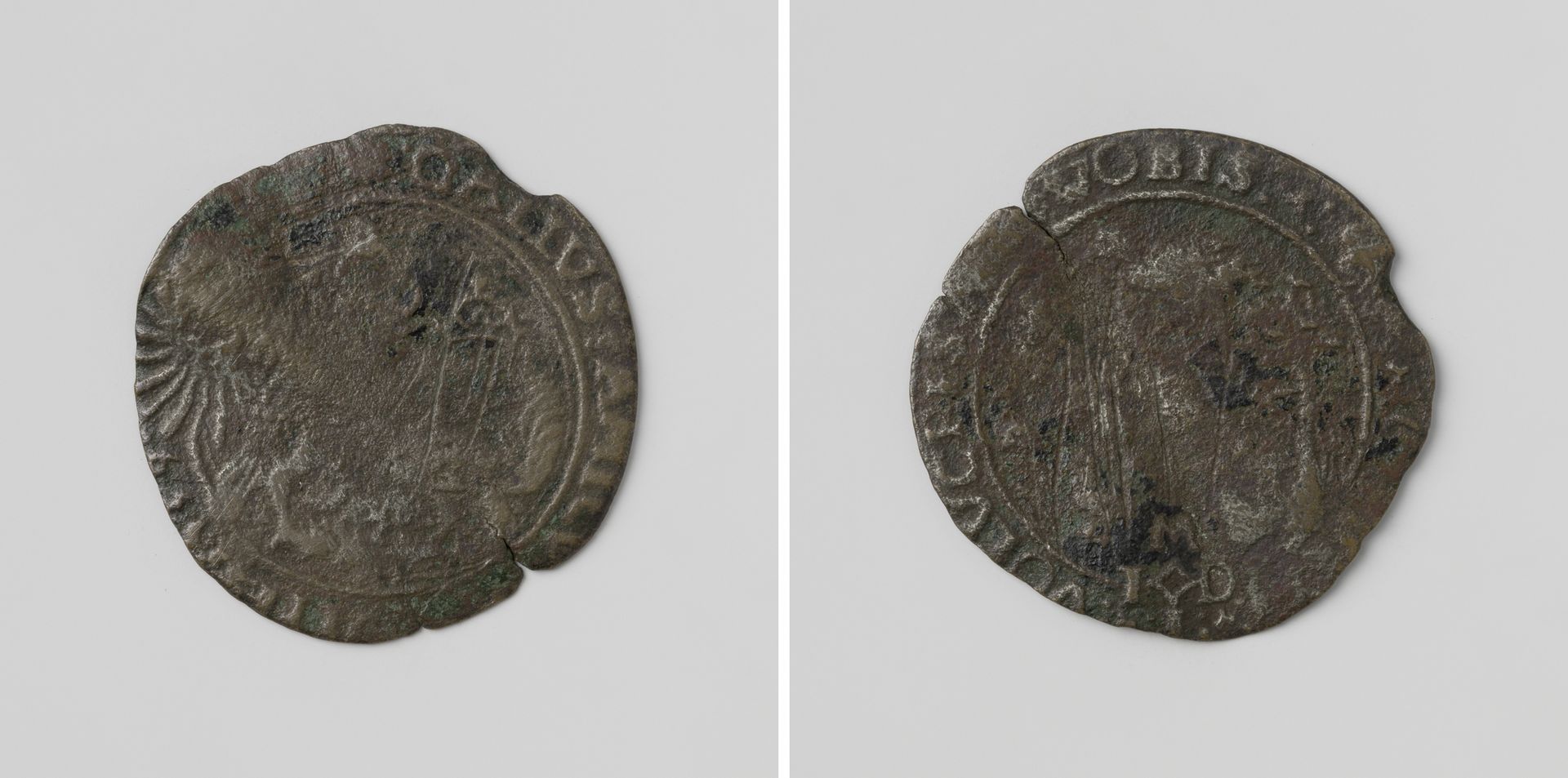 Verdrag van Toledo tussen Karel V, Duits keizer en Frans I, koning van Frankrijk, rekenpenning ten behoeve van Mr. Jacob de Jonge, auditeur van de rekenkamer van Holland by Anonymous