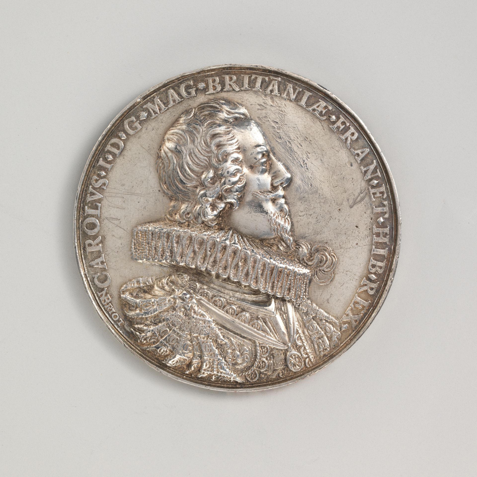 Charles I Dominion of the Seas medal by Nicholas Briot