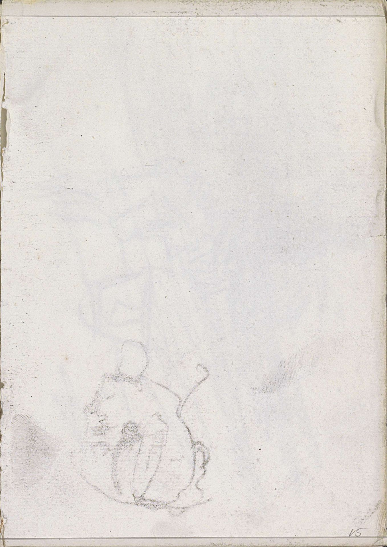 Abklatsch van een krijttekening by Isaac Israels