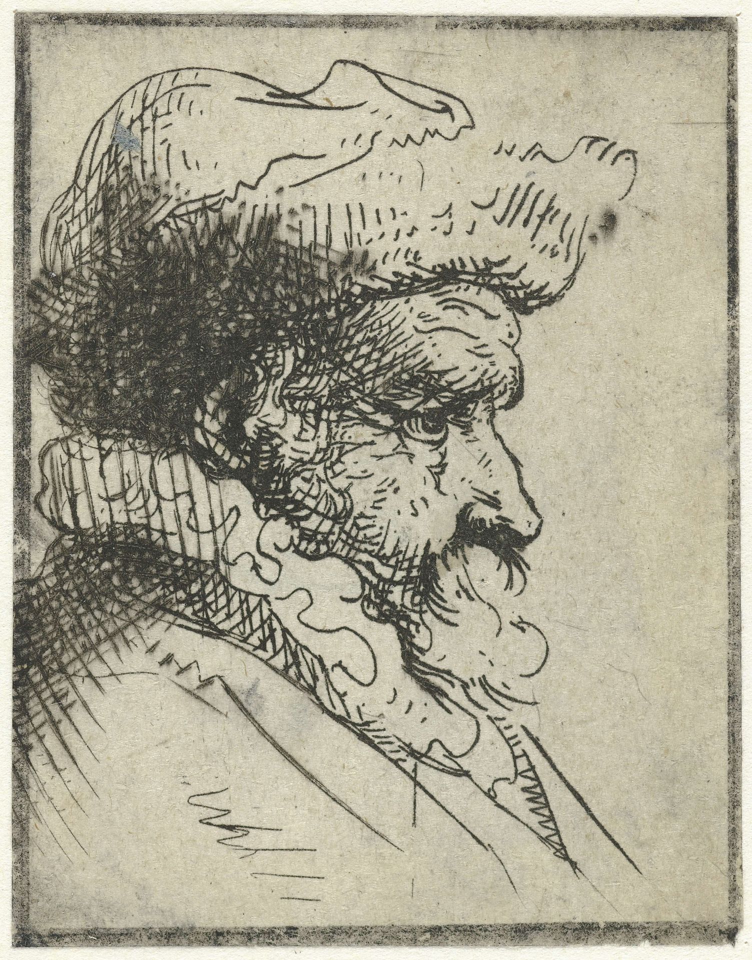 Buste van een man by Anonymous