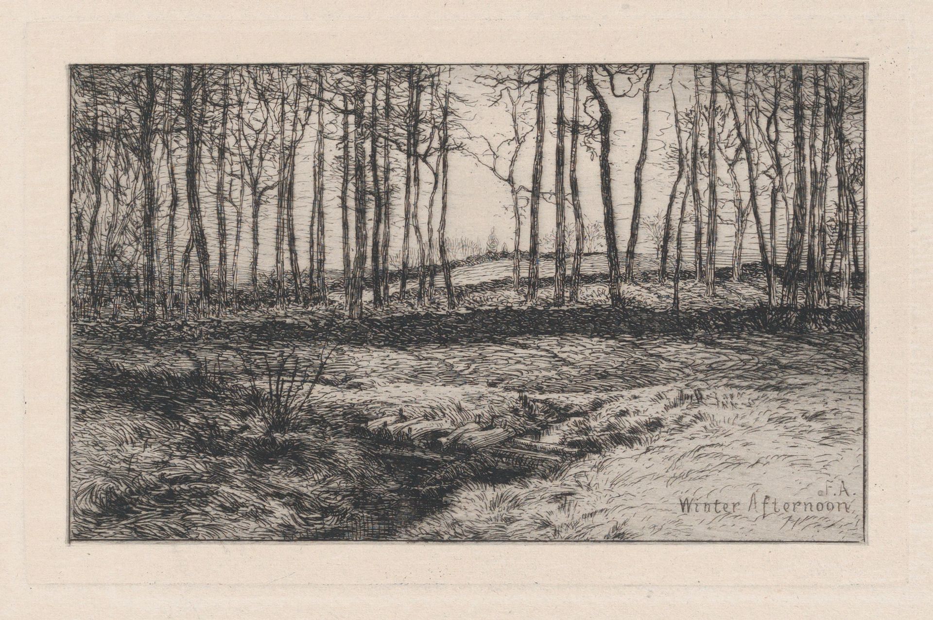 Winter Afternoon by Frank Anderson