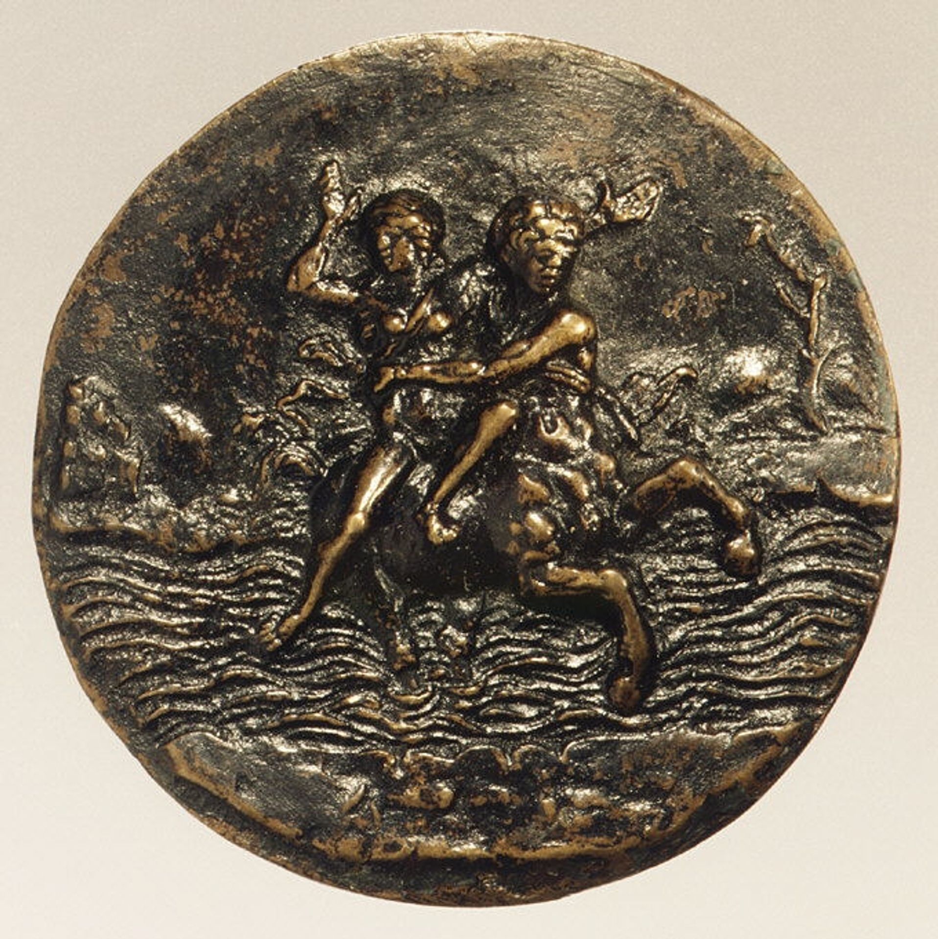 Nessus Abducting Dejanira by Andrea Briosco, called Riccio