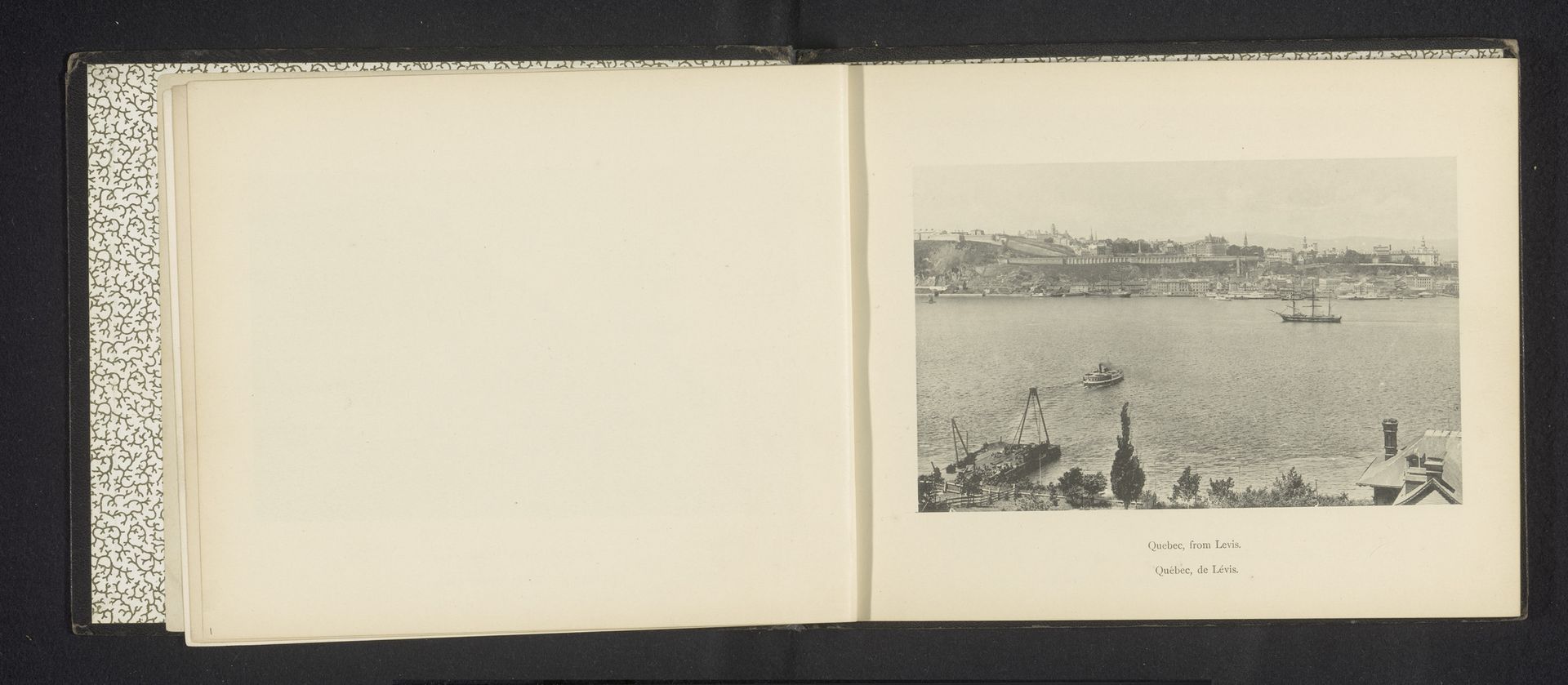 Gezicht op Québec by Jules-Ernest Livernois