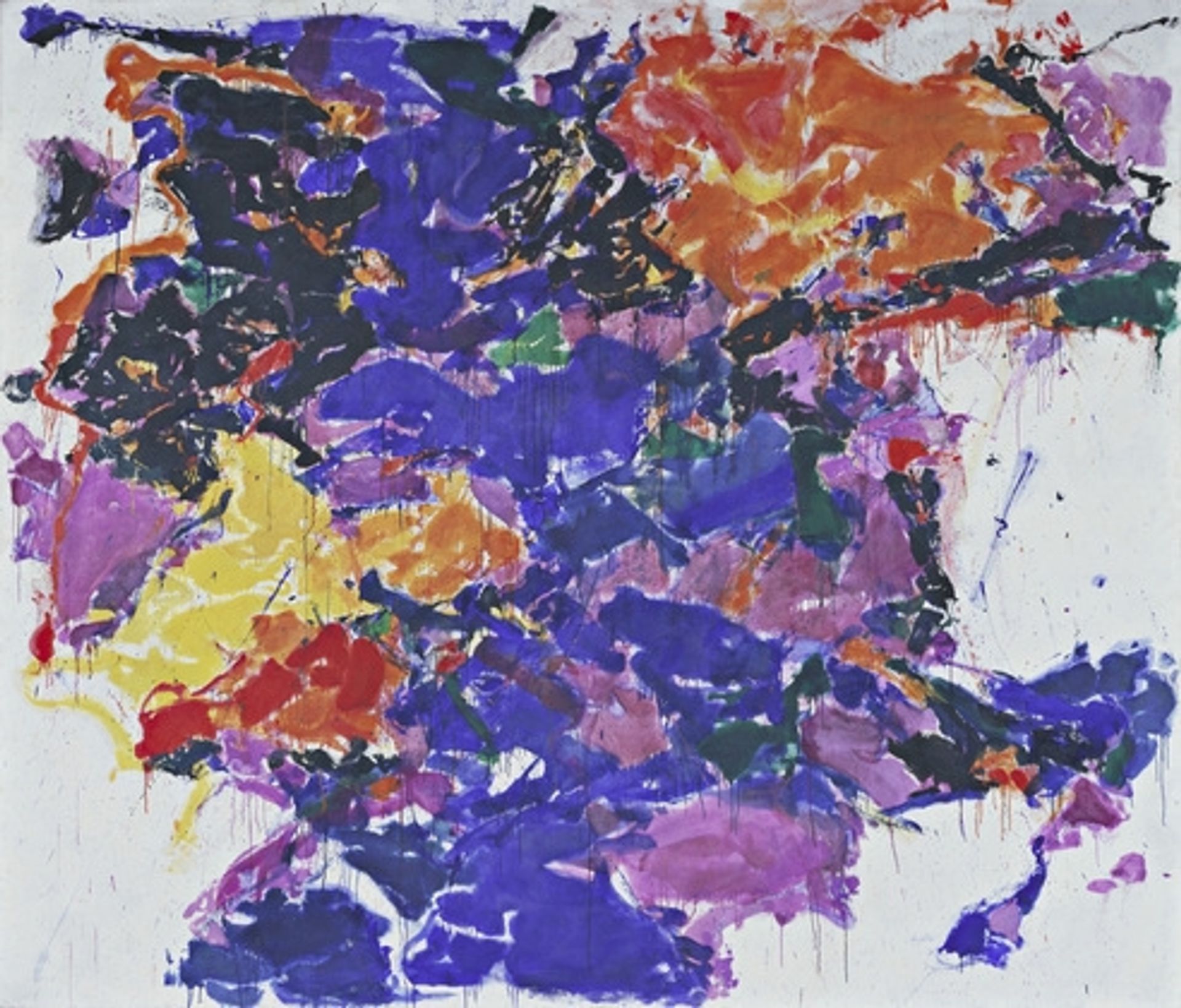 Towards Disappearance II by Sam Francis