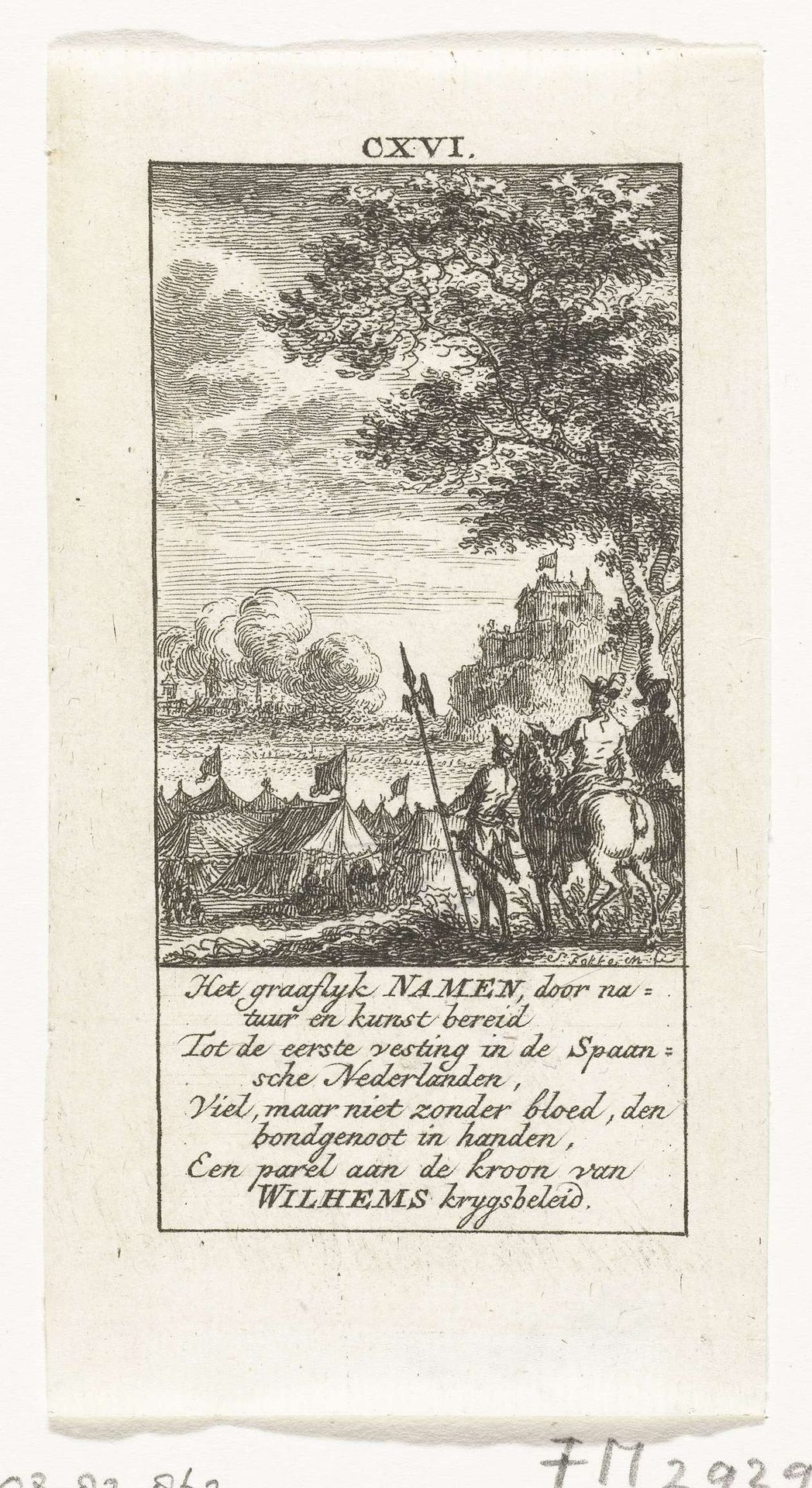Beleg van Namen, 1695 by Simon Fokke