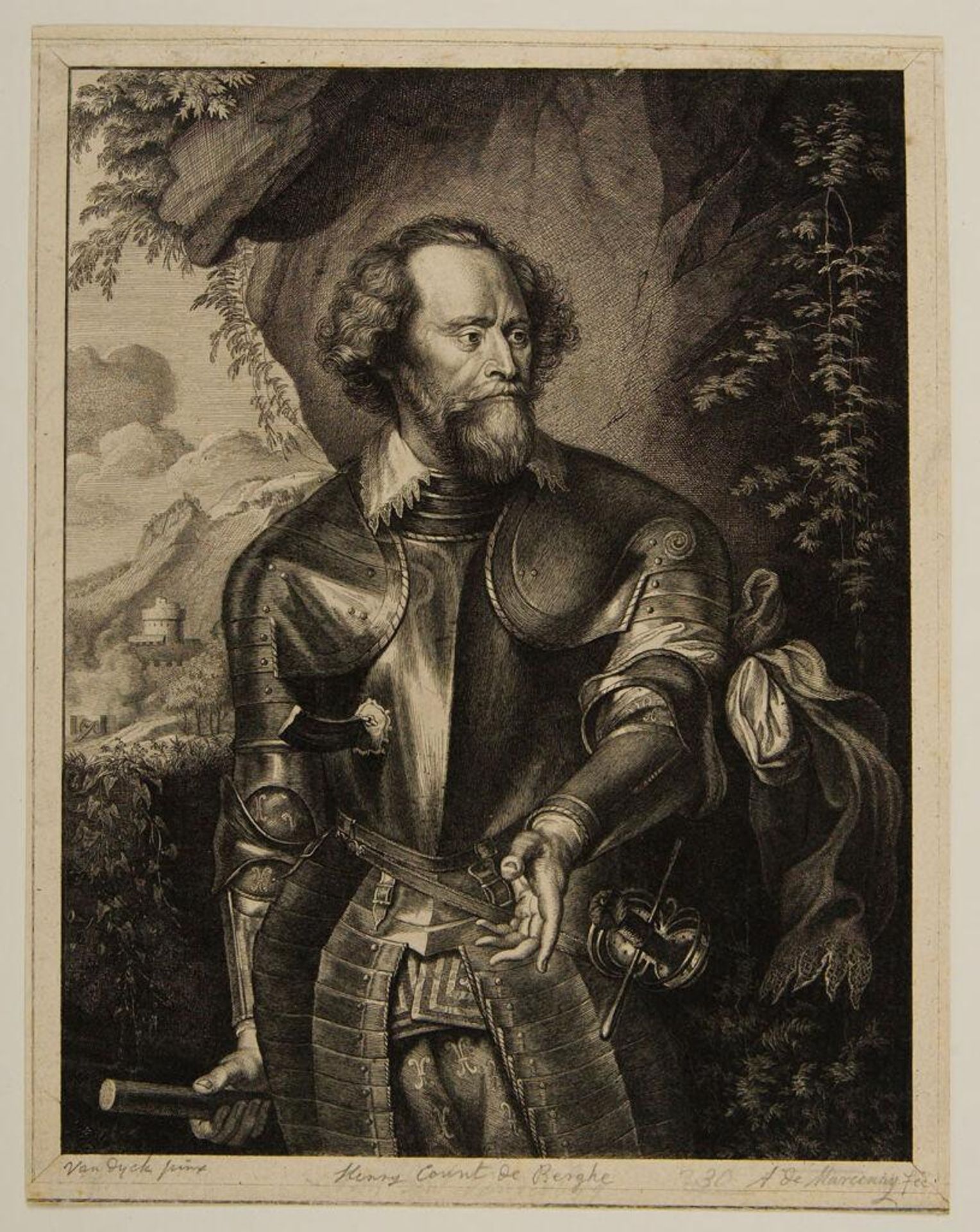 Henri, comte de Berghe by Antoine de Marcenay de Ghuy