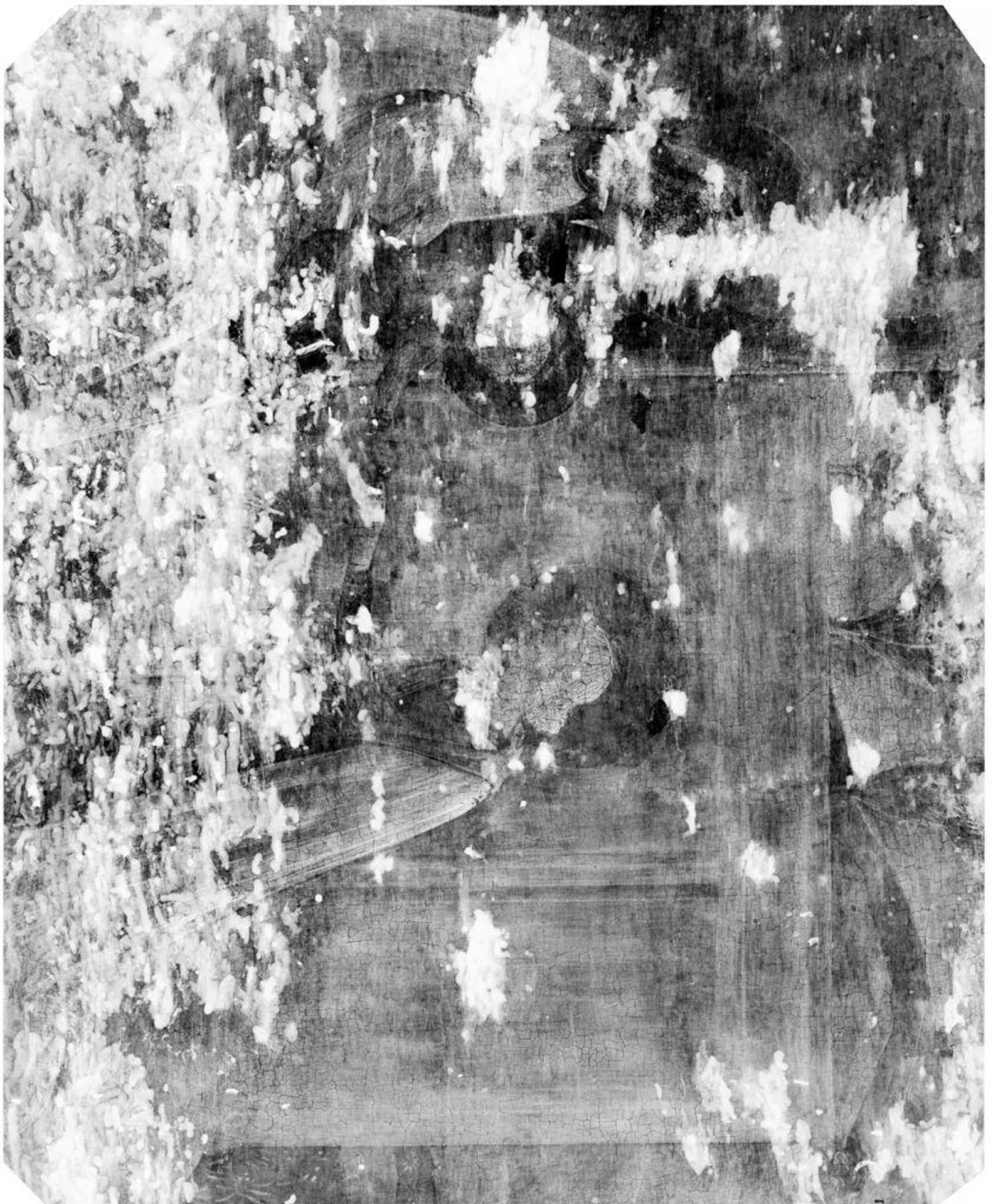 X-radiograph(s) of "Mystic Marriage of St. Catherine" by Artist of original: (?) Fra Angelico