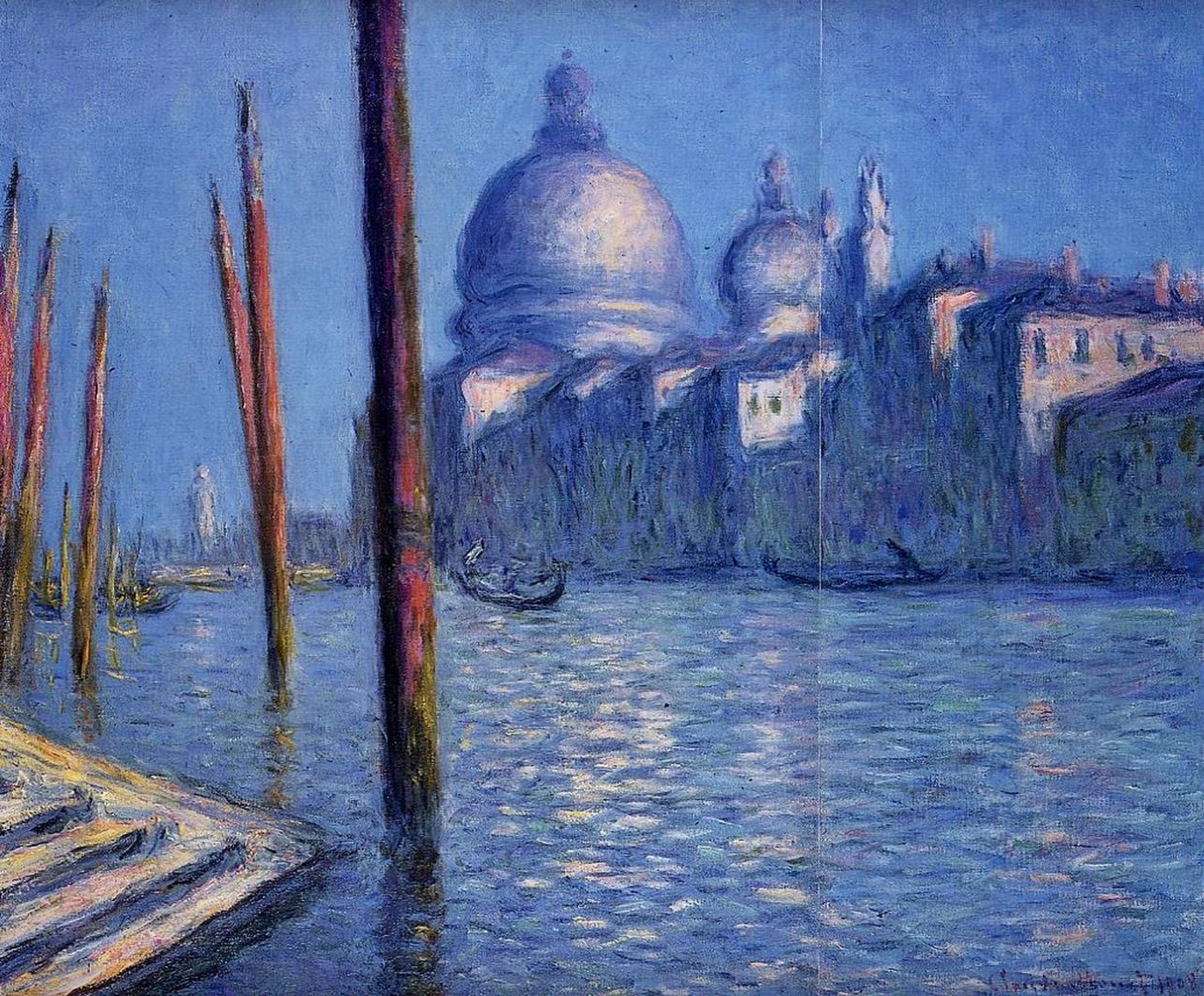 The Grand Canal by Claude Monet