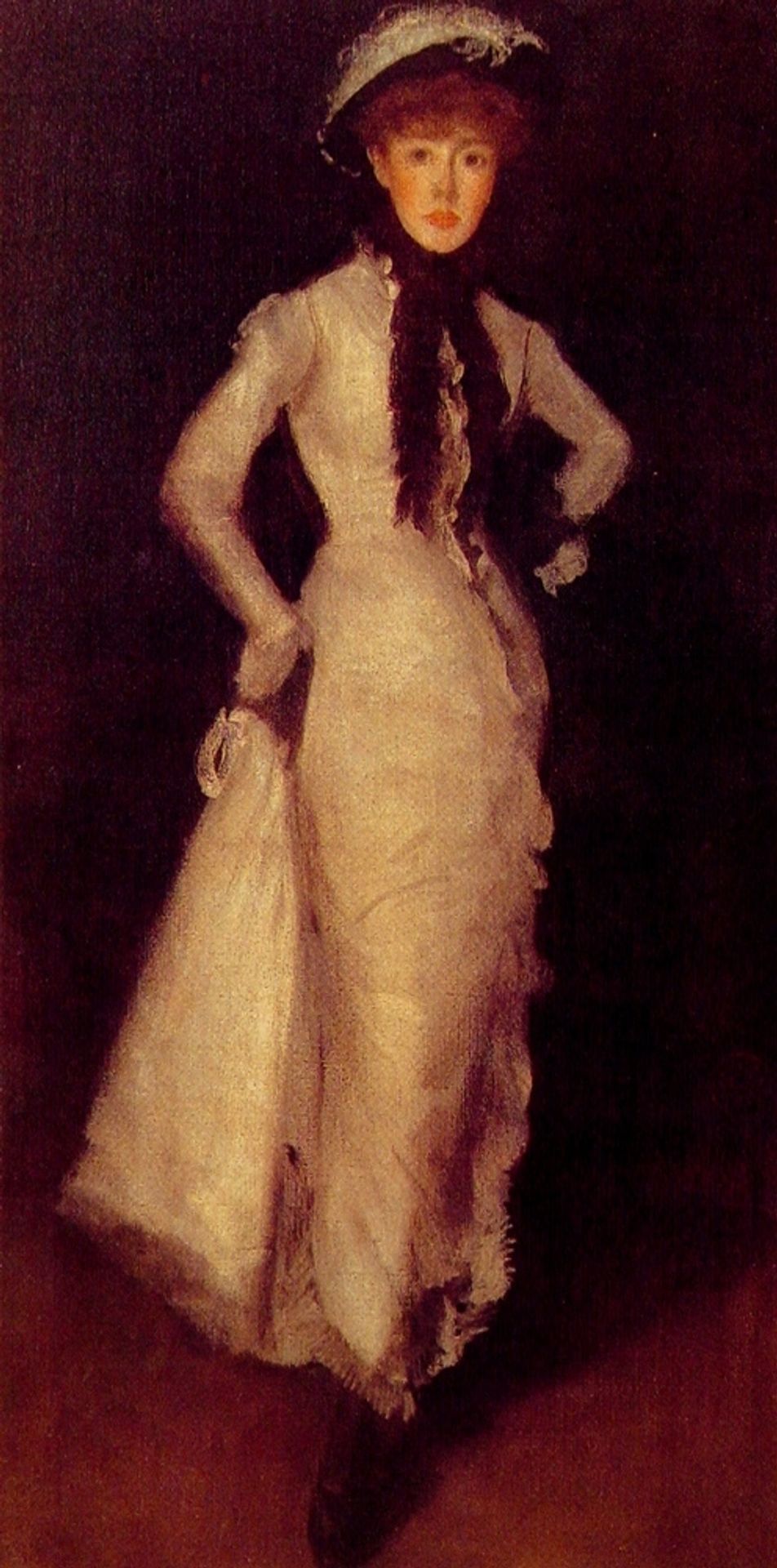 Arrangement in White and Black by James Abbott McNeill Whistler