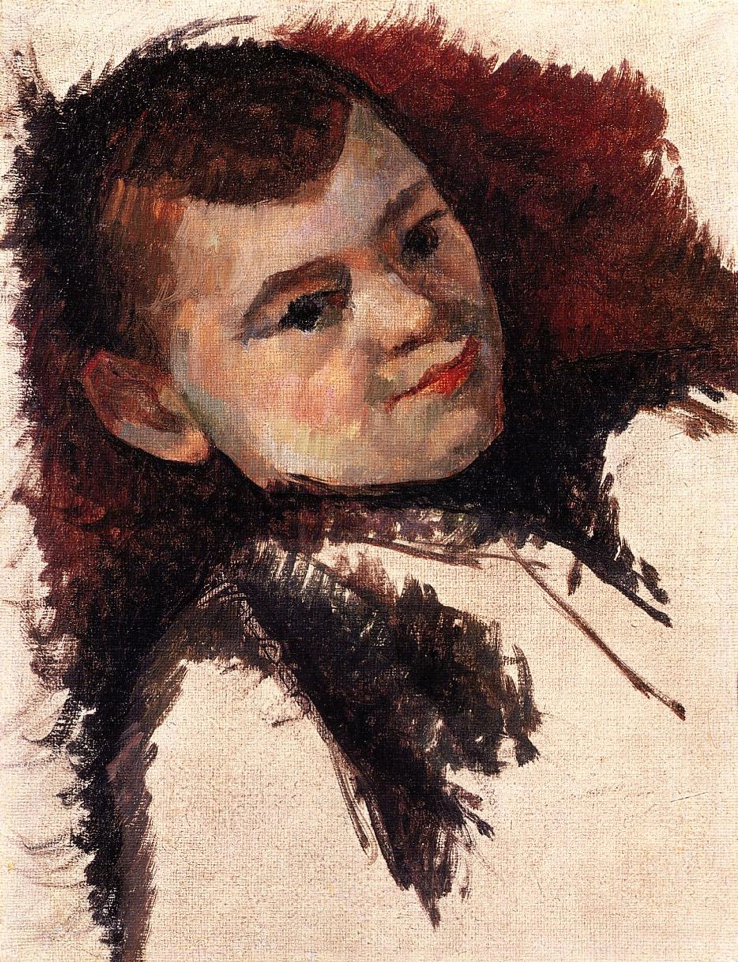 Portrait of the Artist's Son by Paul Cézanne