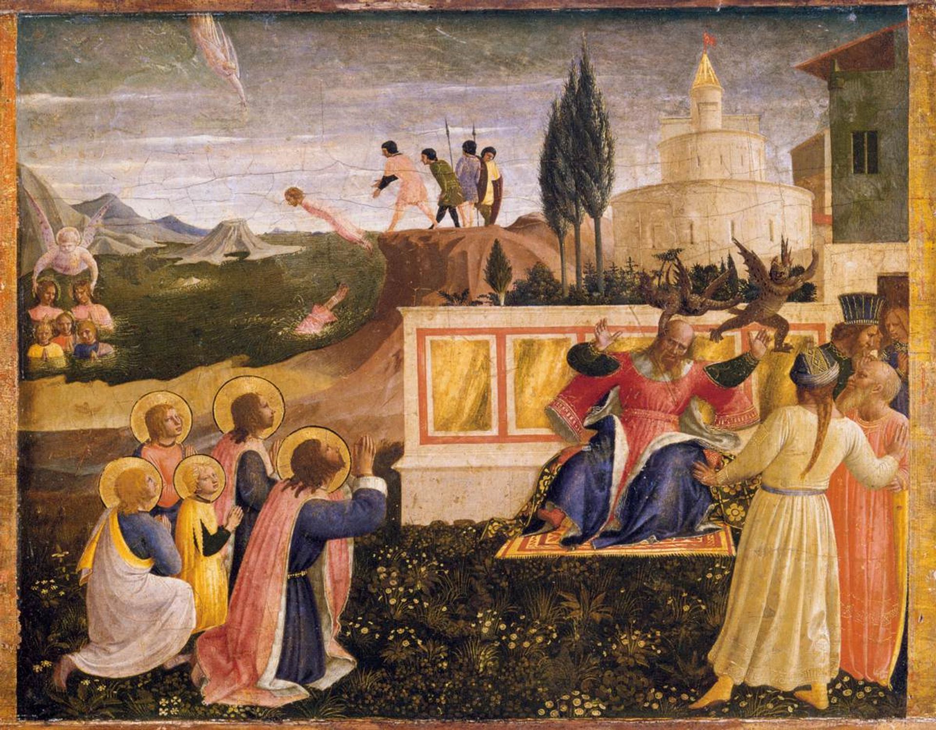 Saint Cosmas and Saint Damian Salvaged by Fra Angelico
