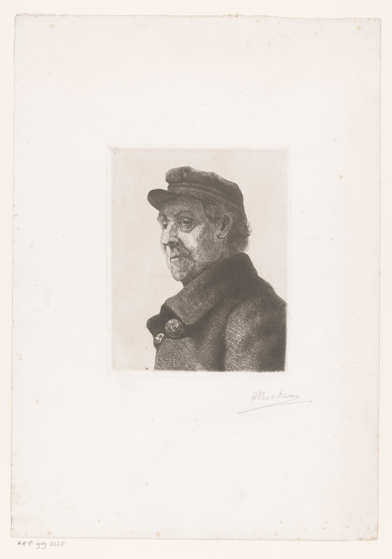 Jachtopziener by H. Becker