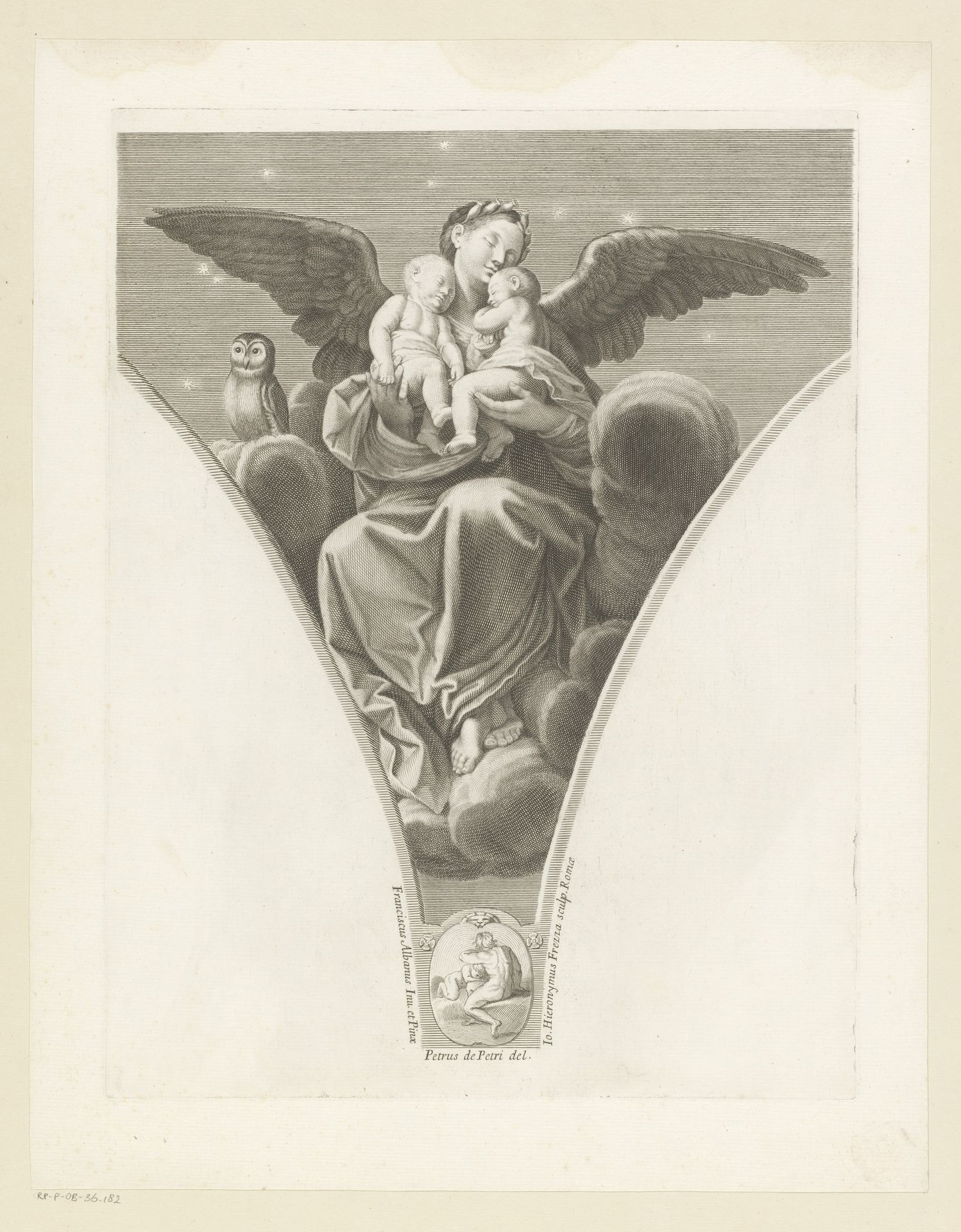 De nacht (Nox) by Giovanni Girolamo Frezza