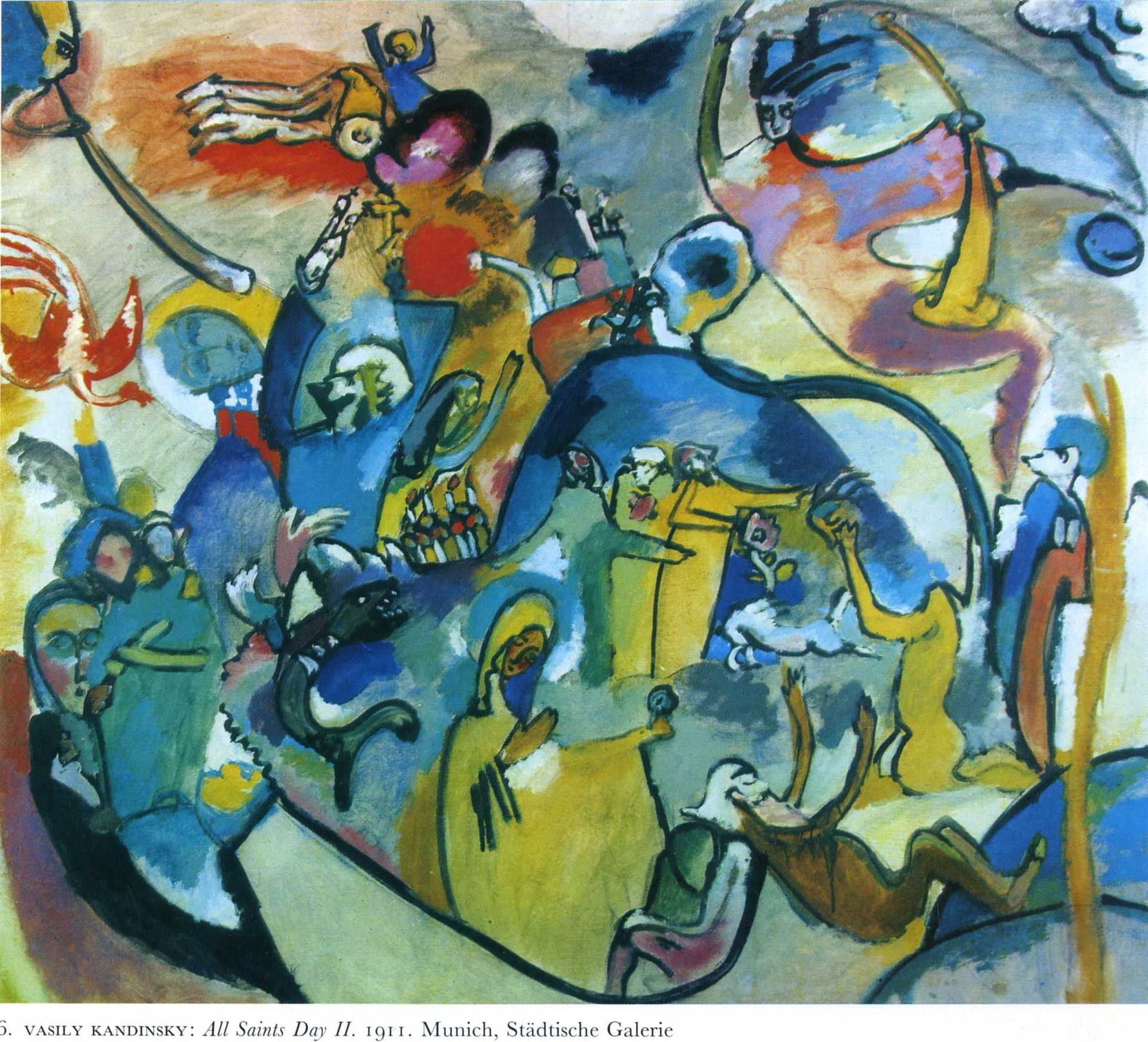 All Saints day II by Wassily Kandinsky