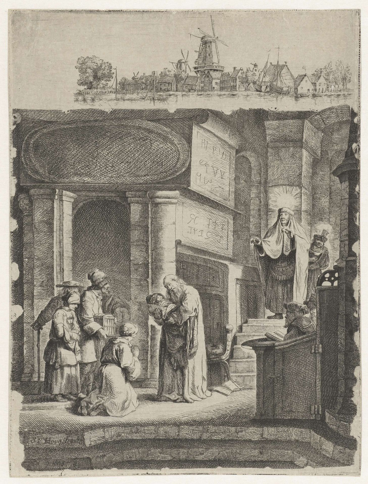 Presentatie in de tempel by Anonymous