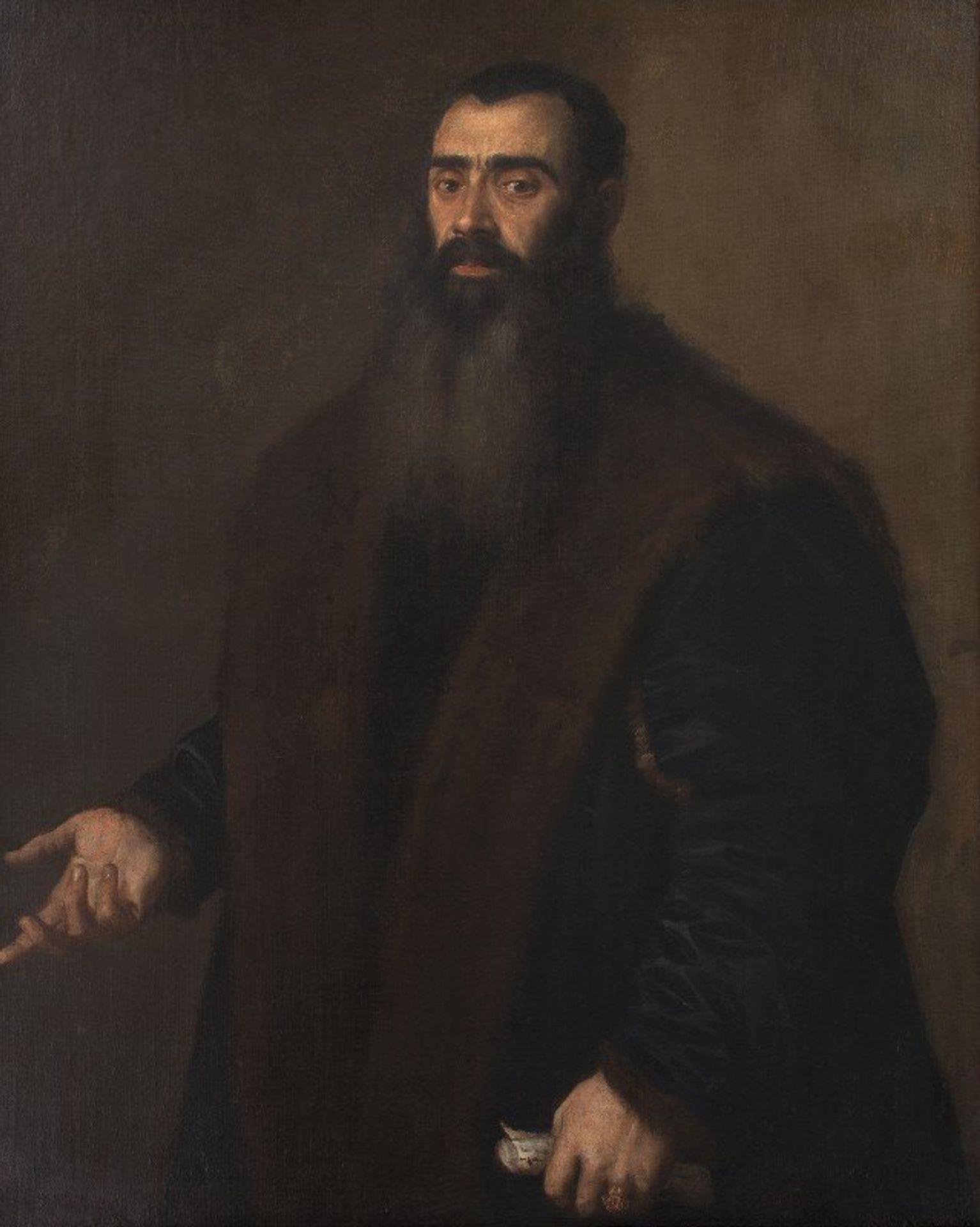 Portrait of the Nuremburg Merchant and Collector Willibald Imhoff the Elder by Titian