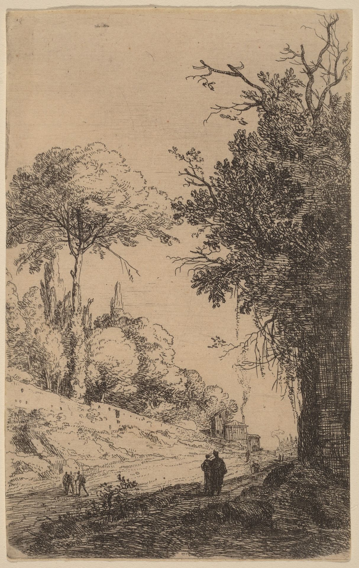 Part of the Via Flaminia by Bartholomeus Breenbergh