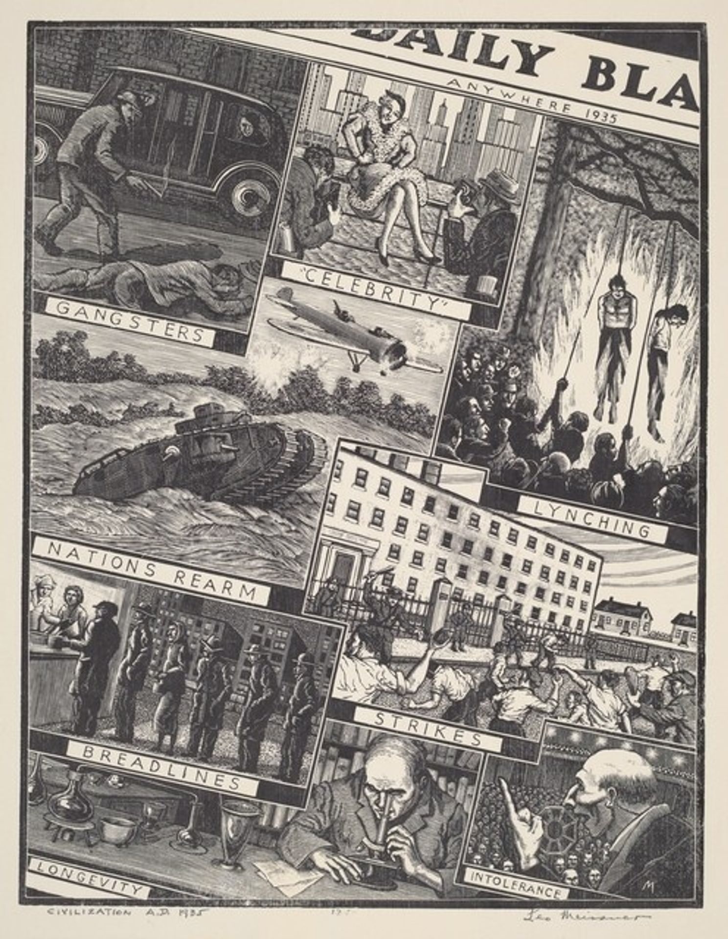 Civilization, A.D. 1935 by Leo Meissner