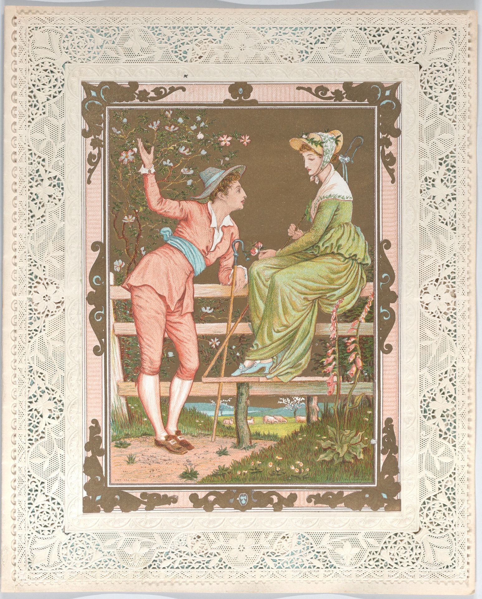 Valentine by Walter Crane