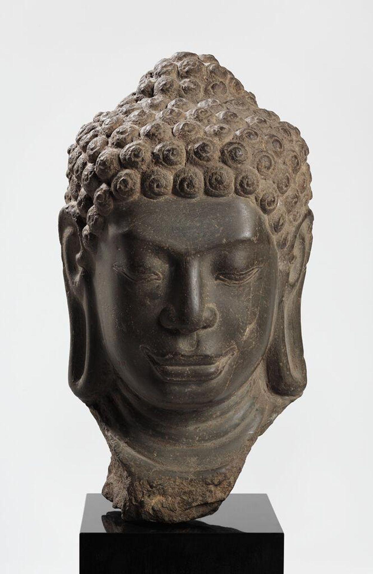 Head of Buddha, probably the Buddha Sakyamuni by Anonymous