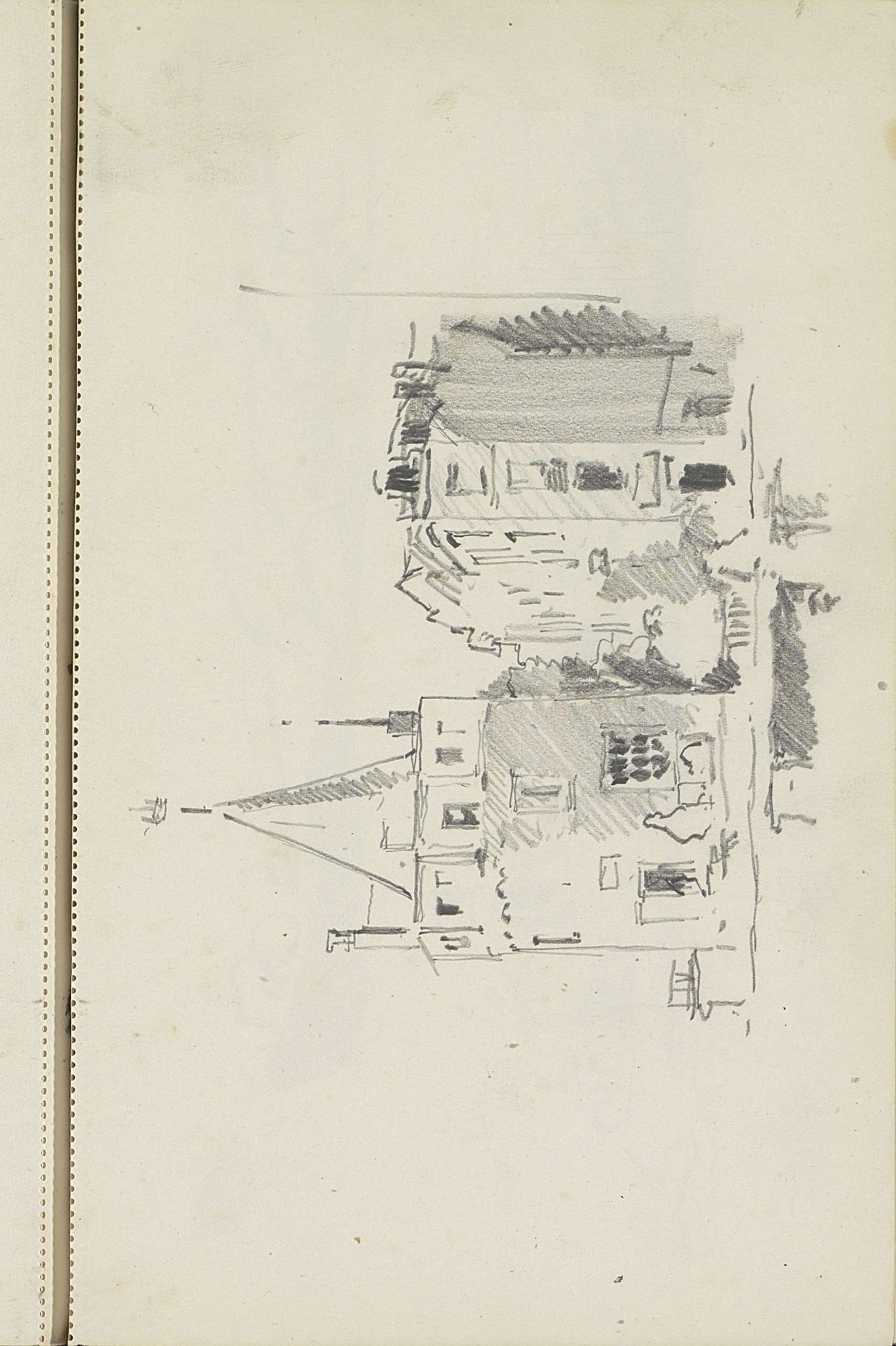 Schreierstoren te Amsterdam by Cornelis Vreedenburgh