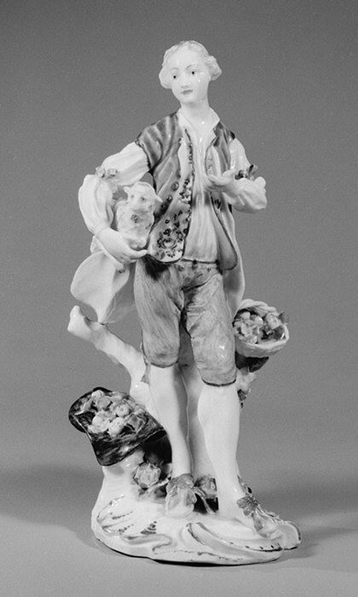 Shepherd (one of a pair) by Derby Porcelain Manufactory