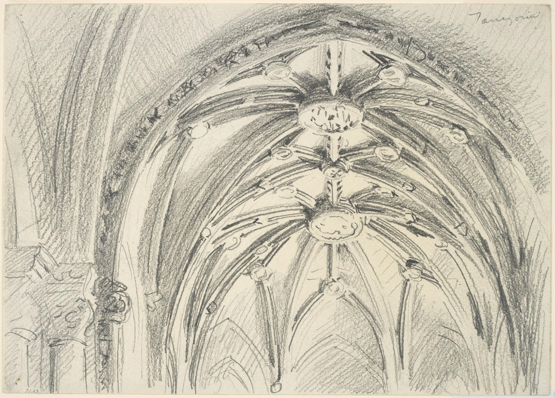 Vaulting, Tarragona, Spain by John Singer Sargent