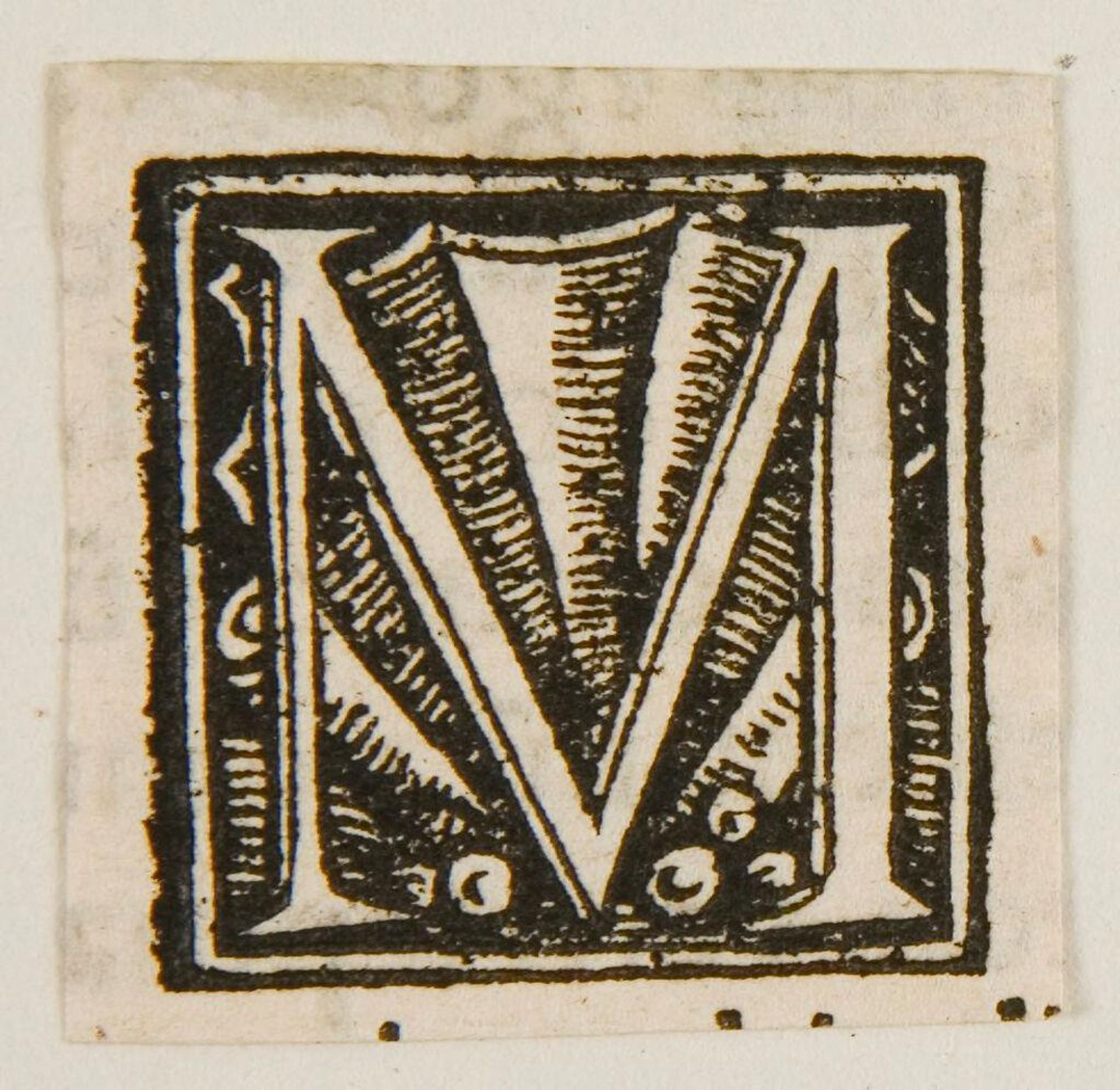 Letter M by Anonymous