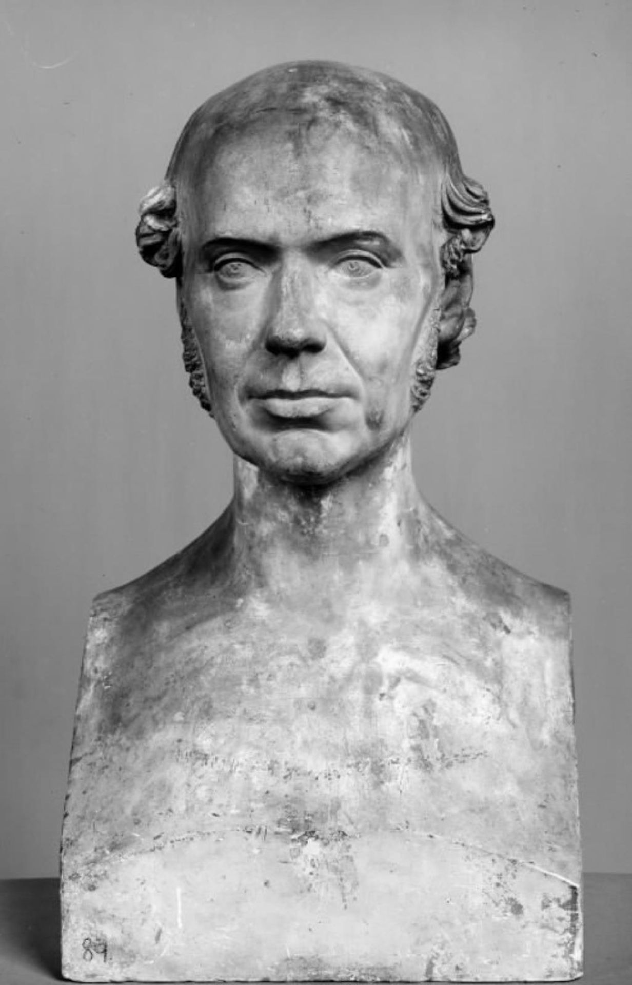Kunsthistorikeren N.L. Høyen by H.W. Bissen