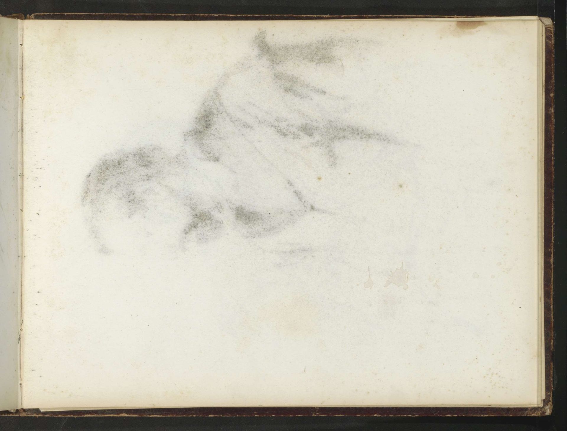 Abklatsch van de houtskooltekening op blad 39 verso by Reinier Craeyvanger