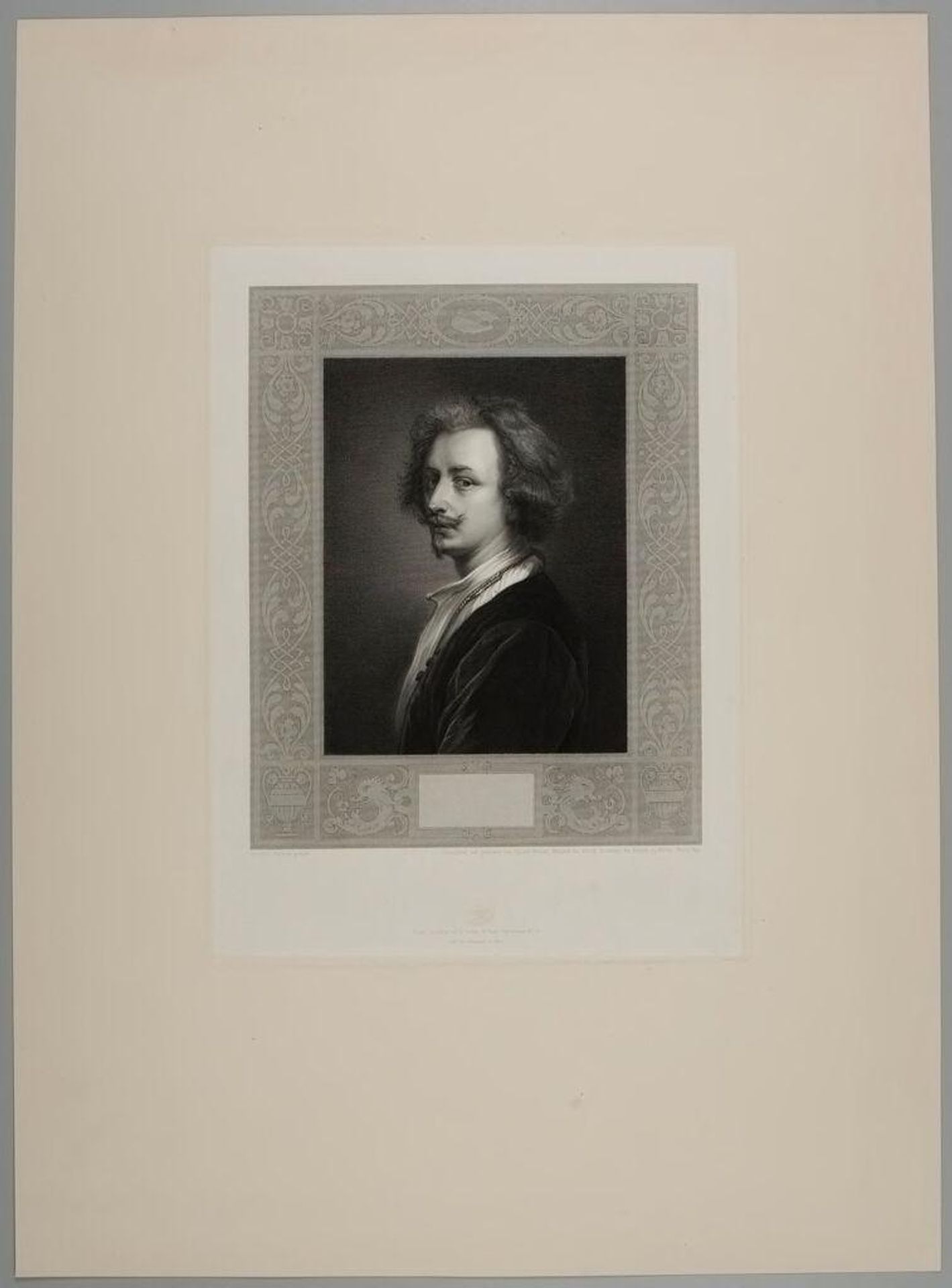 Van Dyck by Johann August Eduard Mandel