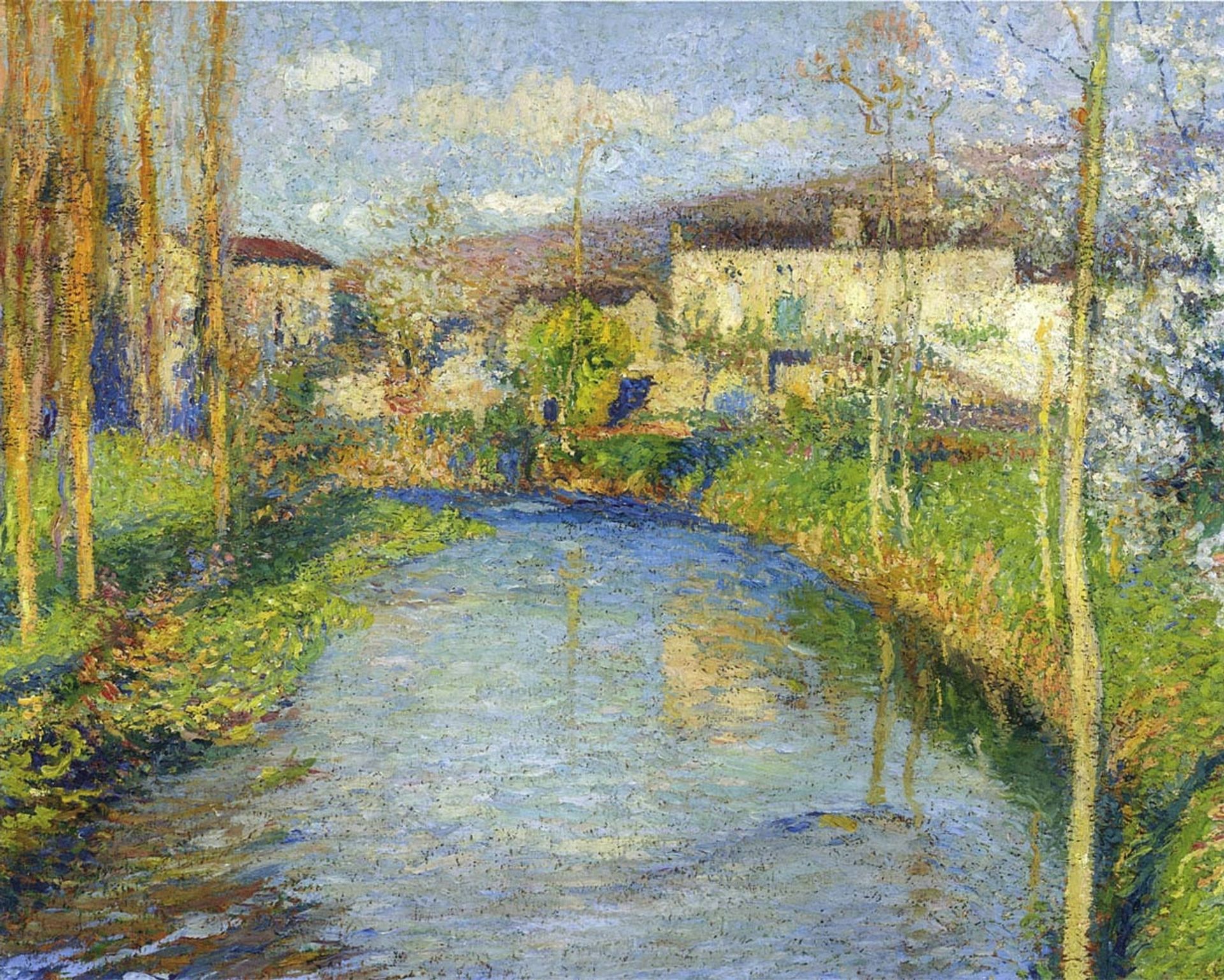 The Green Lot by Henri Martin