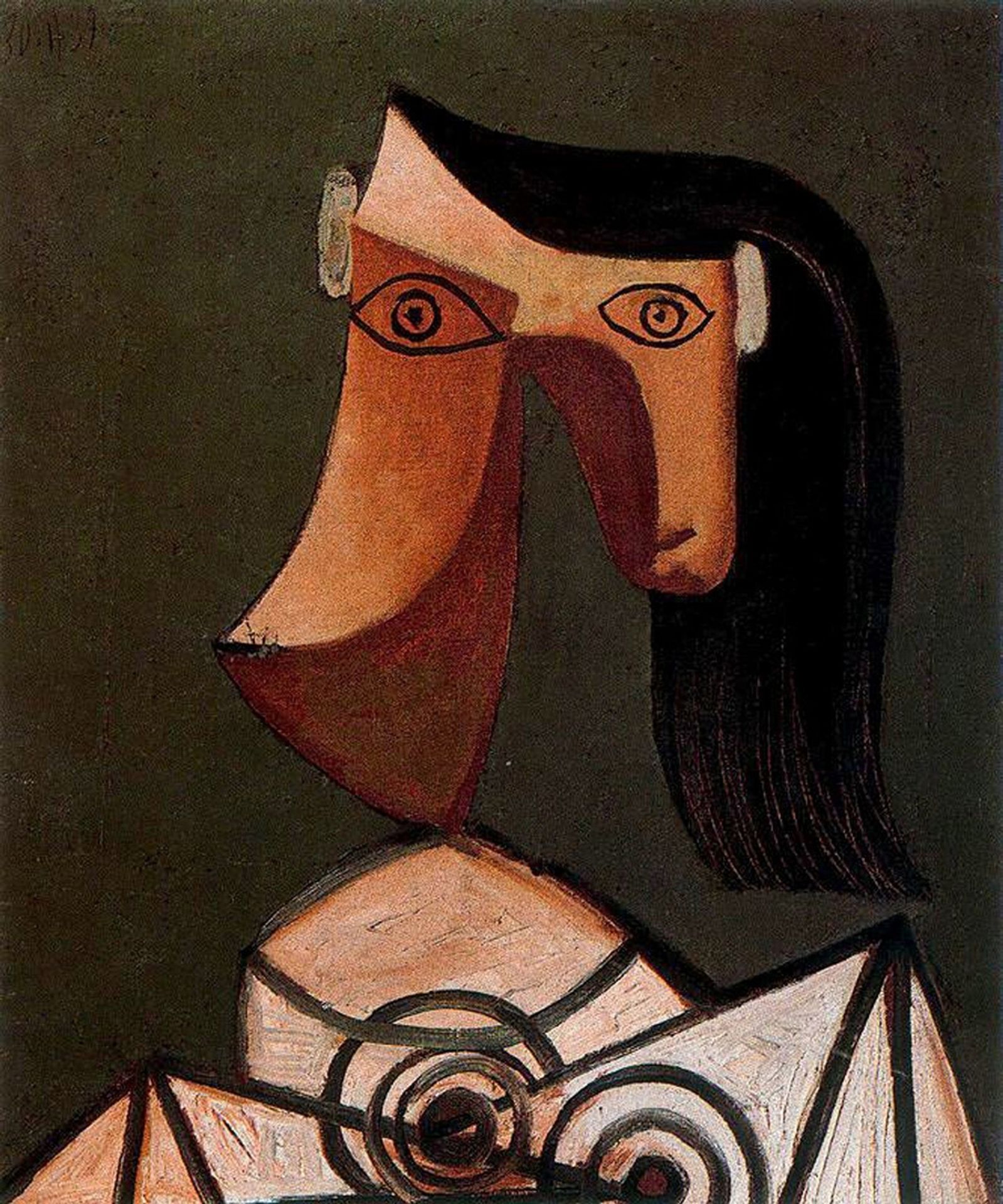 Woman's head by Pablo Picasso
