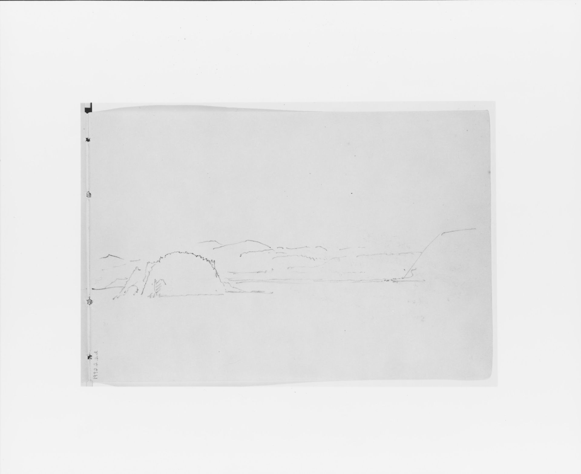 Cape Flattery Landscape (from Sketchbook X) by William Trost Richards