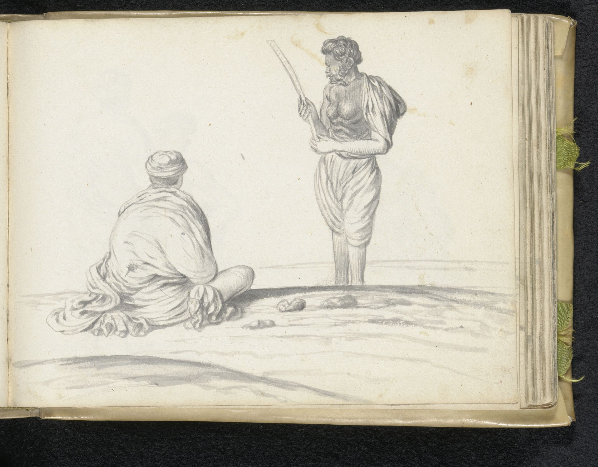 Two labourers by Esaias Boursse
