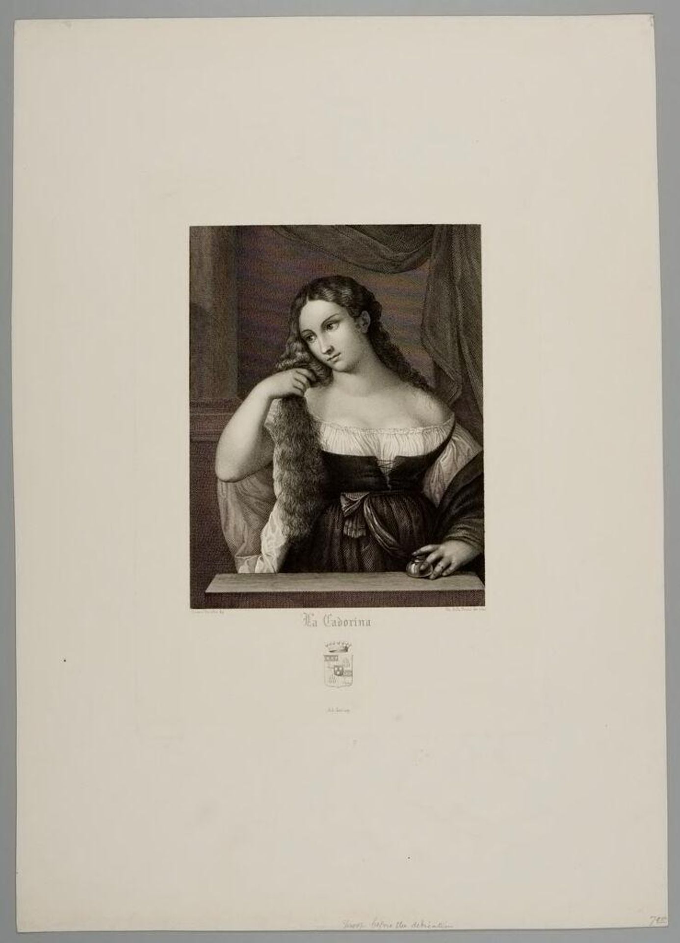 Laura Dianti by Vincenzo Della Bruna