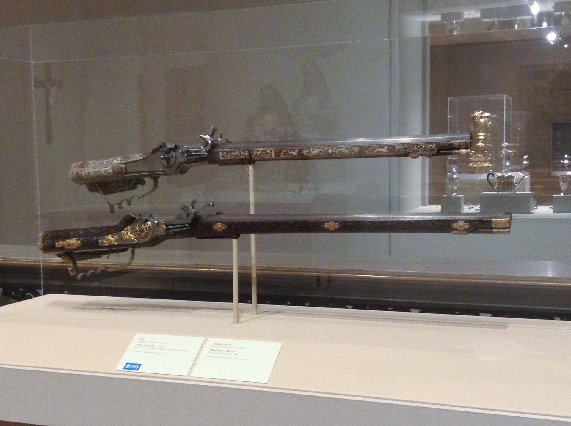 Wheel lock hunting rifle by Martin Gummi