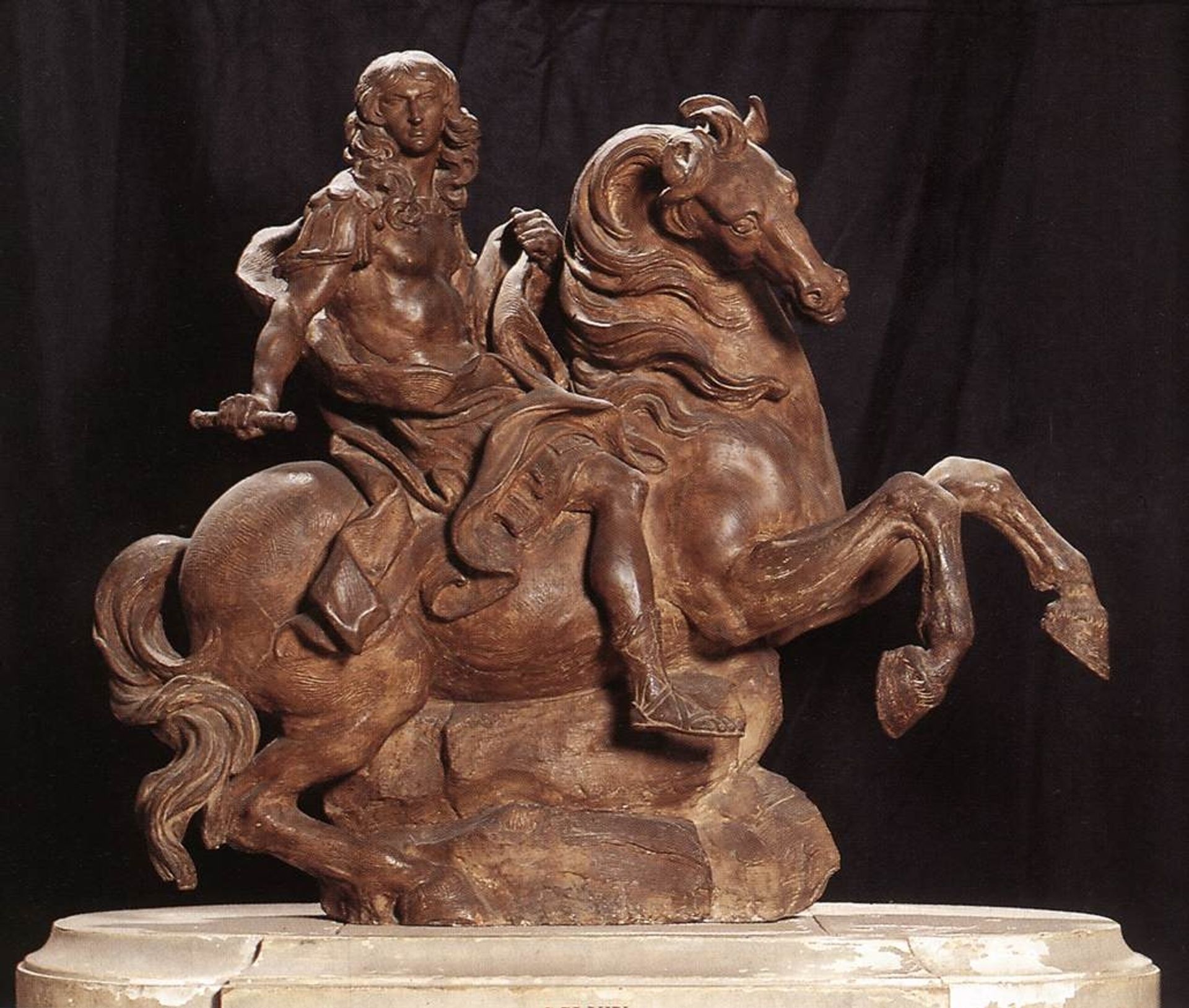 Equestrian Statue of King Louis XIV by Gian Lorenzo Bernini