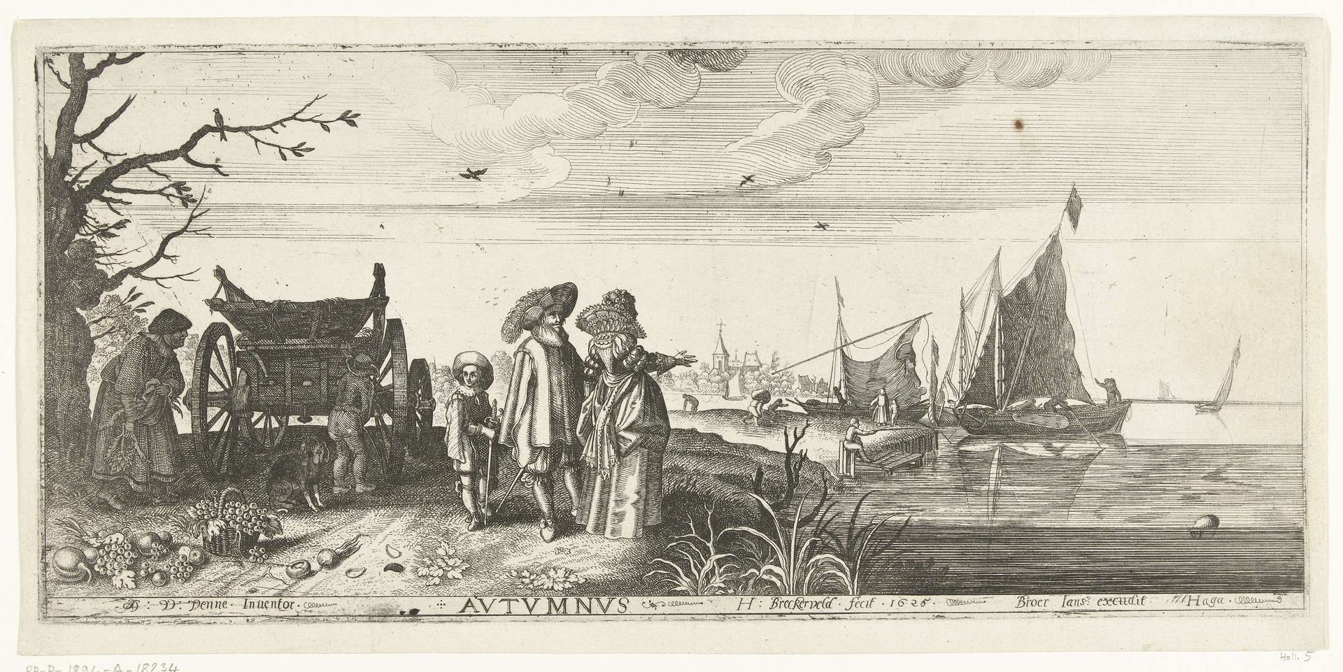 Herfst by Herman Breckerveld